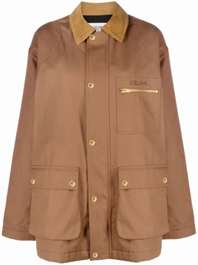 Arden Coats embroidered-logo coat