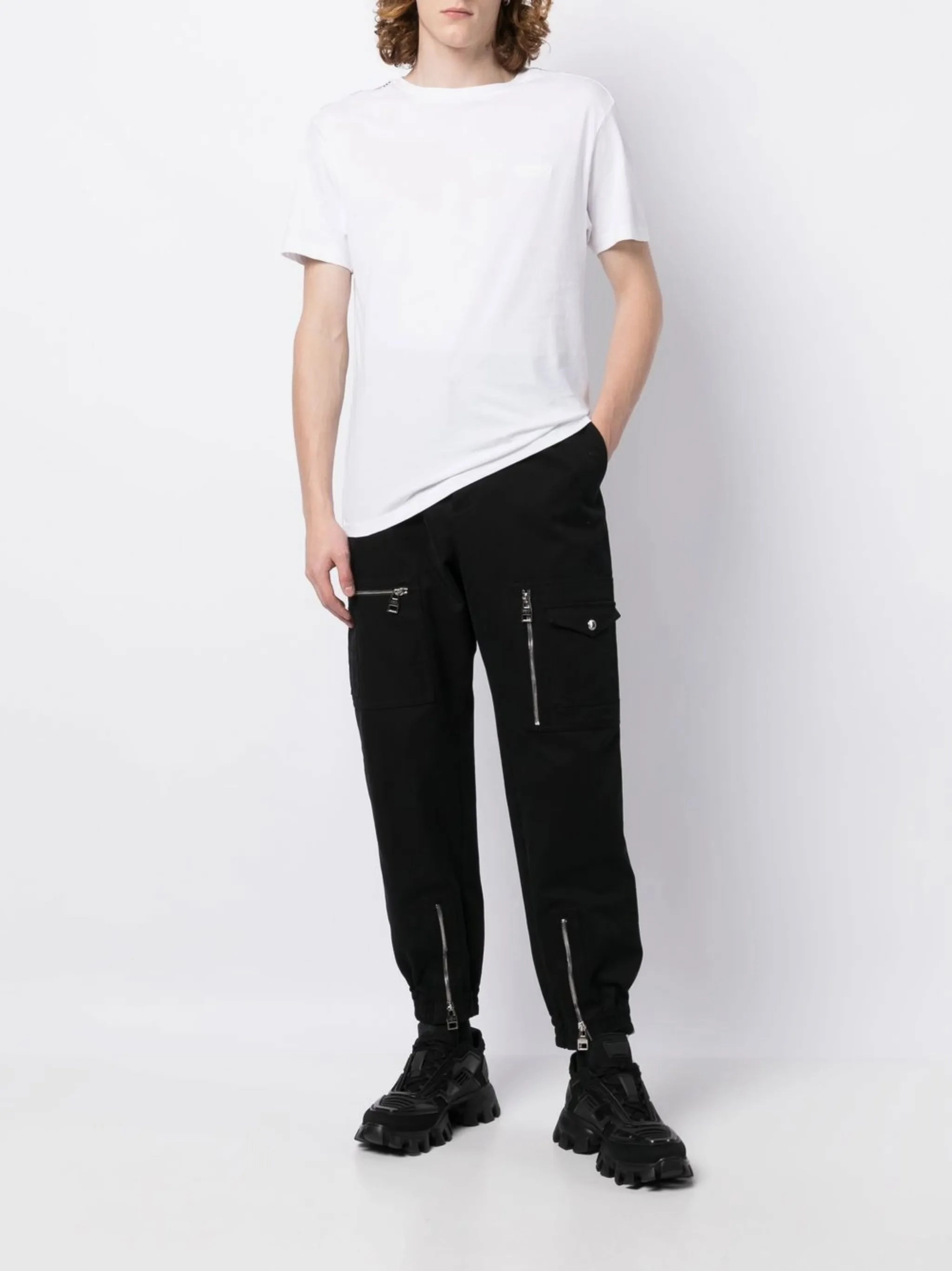 Virginia Beach T Shirts embroidered-logo cotton T-shirt