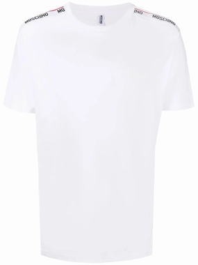 embroidered-logo cotton T-shirt Angels T Shirts