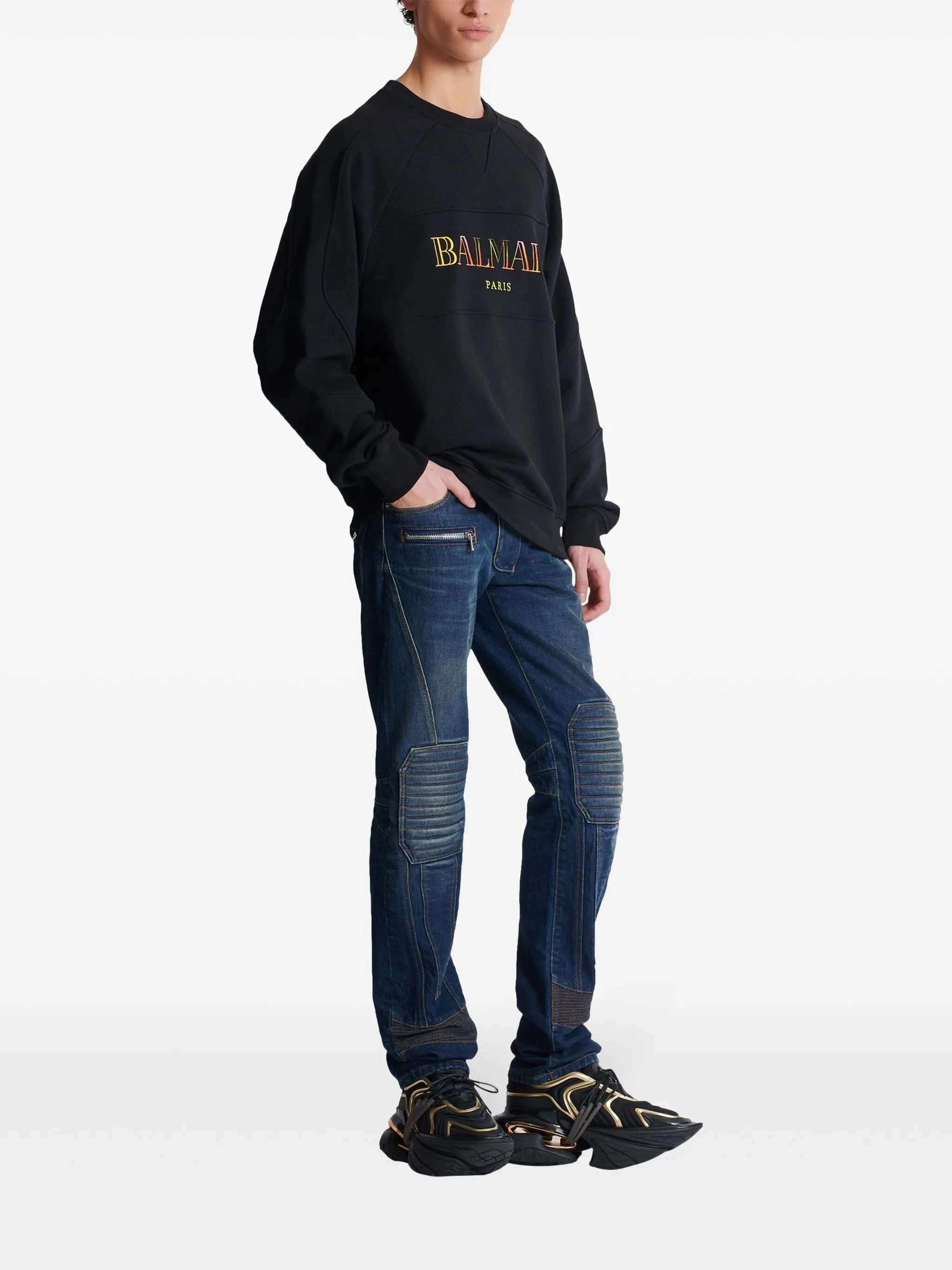 embroidered oversized sweatshirt Gran Sasso Knitwear