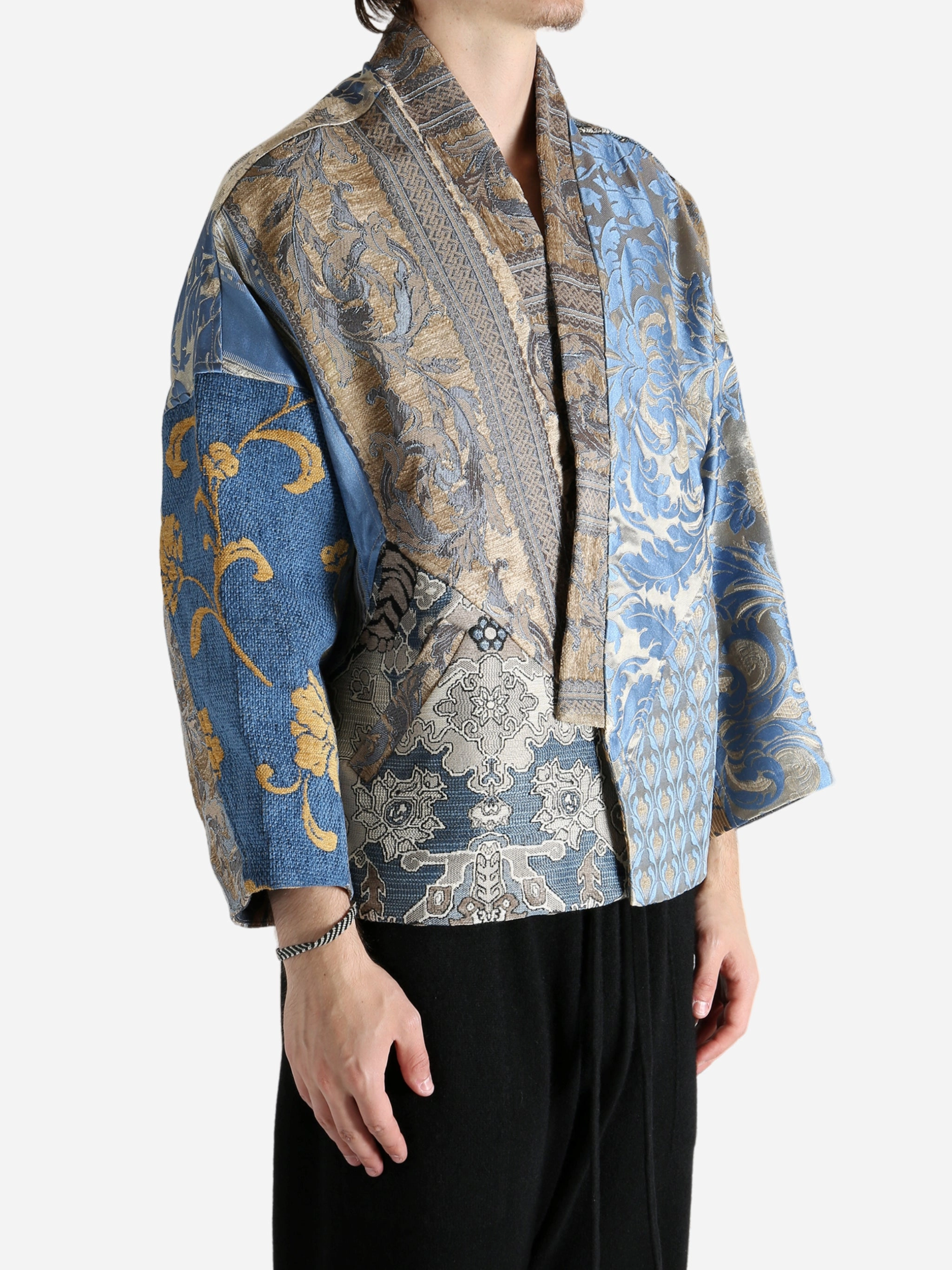 32 Coats EMERGENCY ROOM - Men Patchworked Kimono