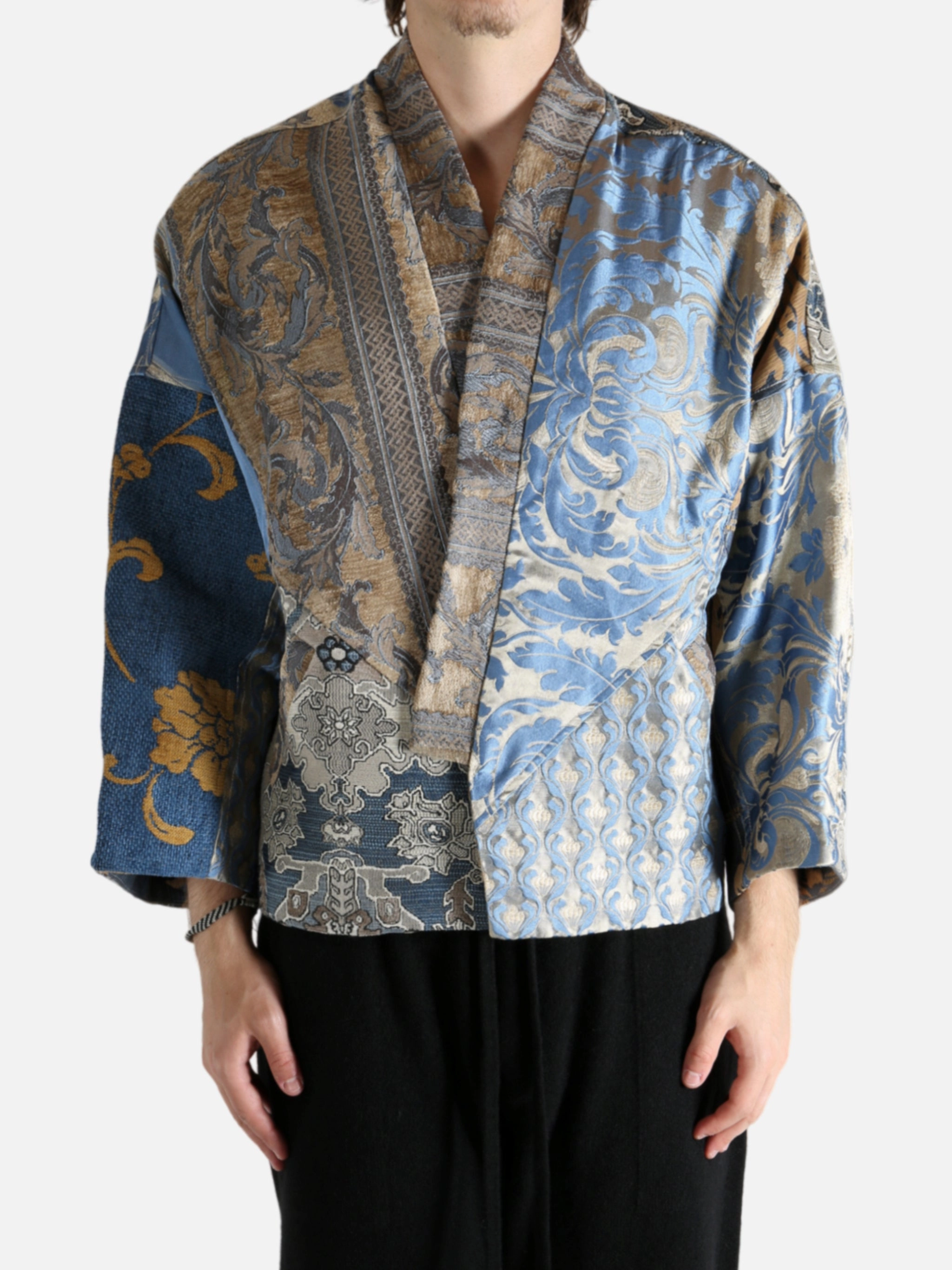 EMERGENCY ROOM - Men Patchworked Kimono Winter Coats Similar To