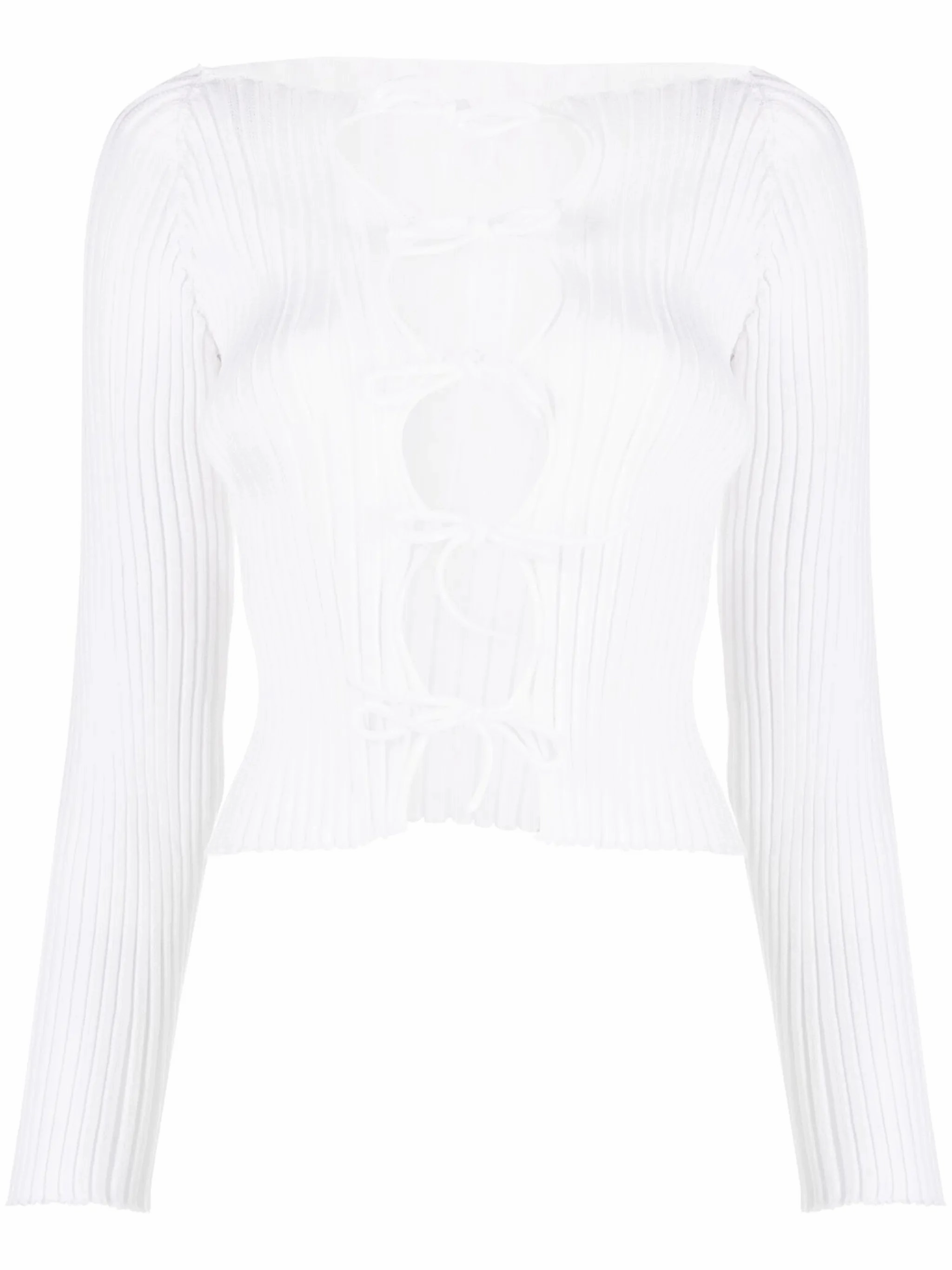 Emma ribbed-knit cardigan Connection Knitwear