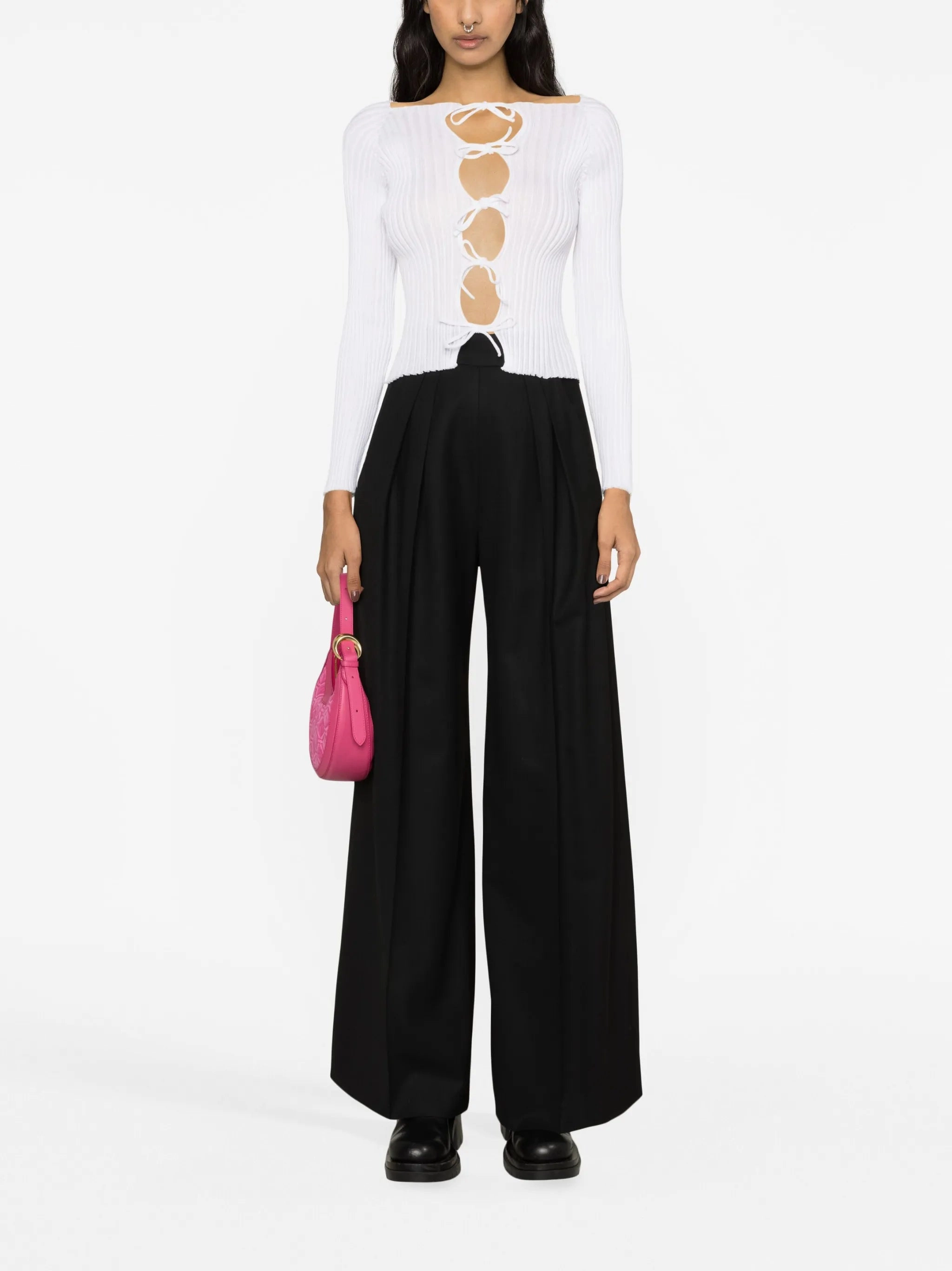 Emma ribbed-knit cardigan Mcgeorge Knitwear