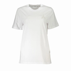 Patrizia Pepe White Cotton Women Top Diesel Shirt Shirts