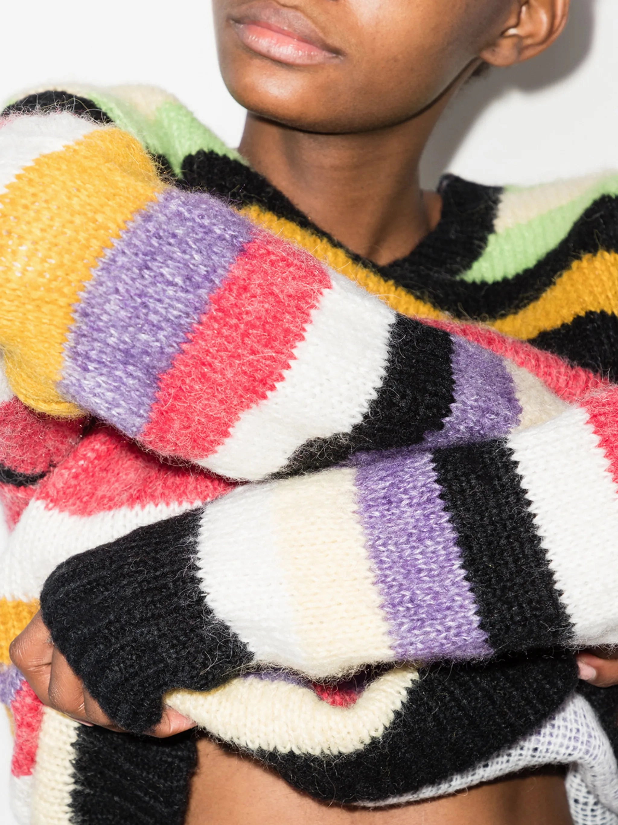 Esme striped jumper Football Knitwear