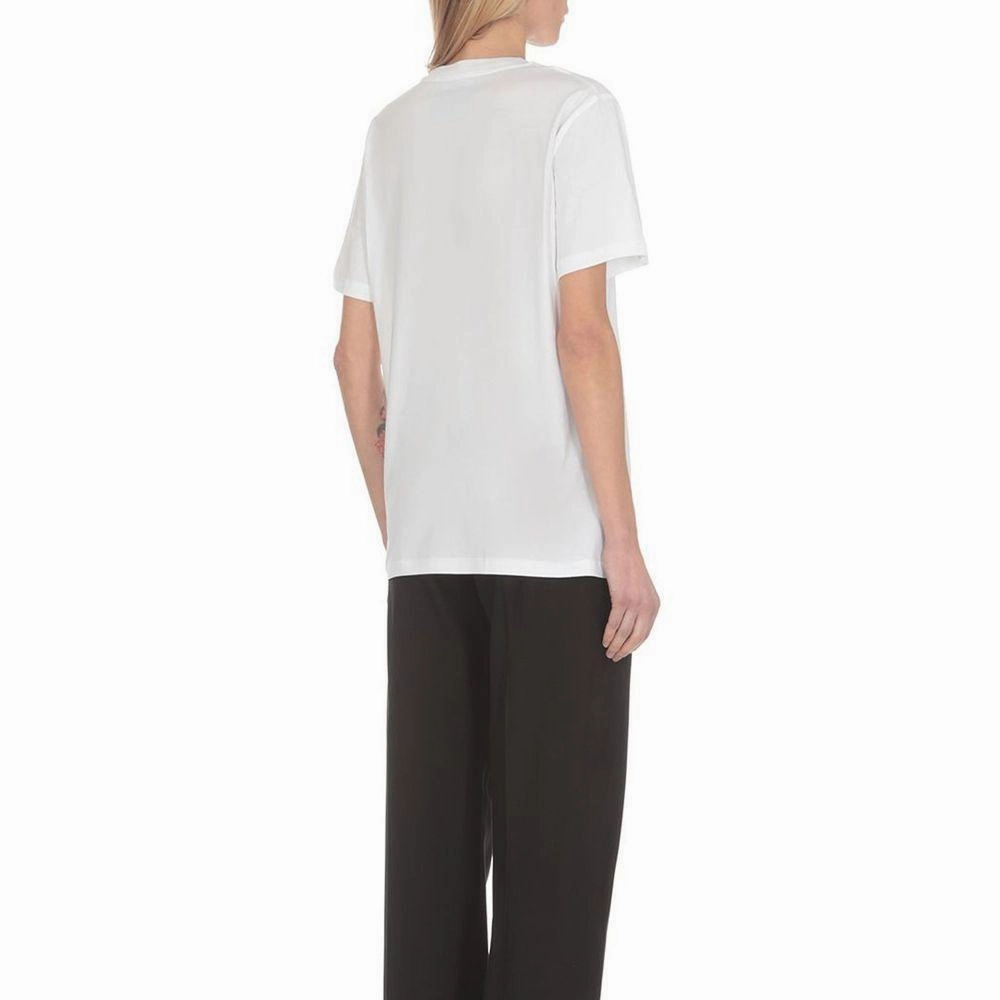 Moschino Couture White Cotton T-Shirt Nyg T Shirts