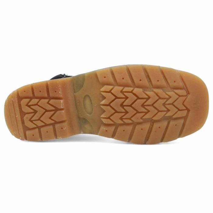 Petatillo Square Toe Double Density Work Boots Black with Double Zipper Ron Desantis White Boots