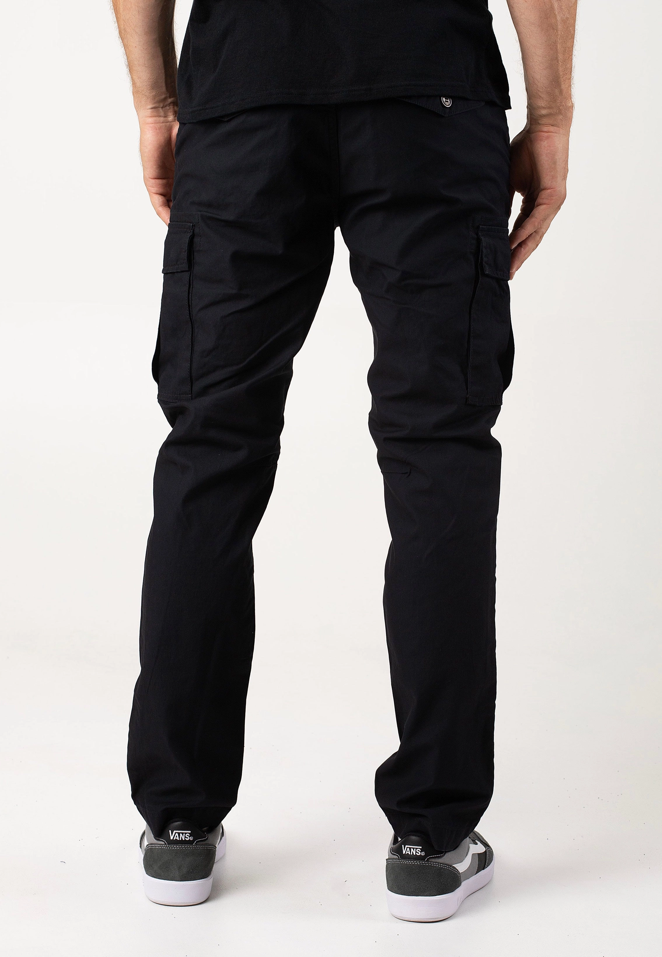 Shawn Mendes Cargo Pants Vintage Industries - Mallow Off Black - Pants