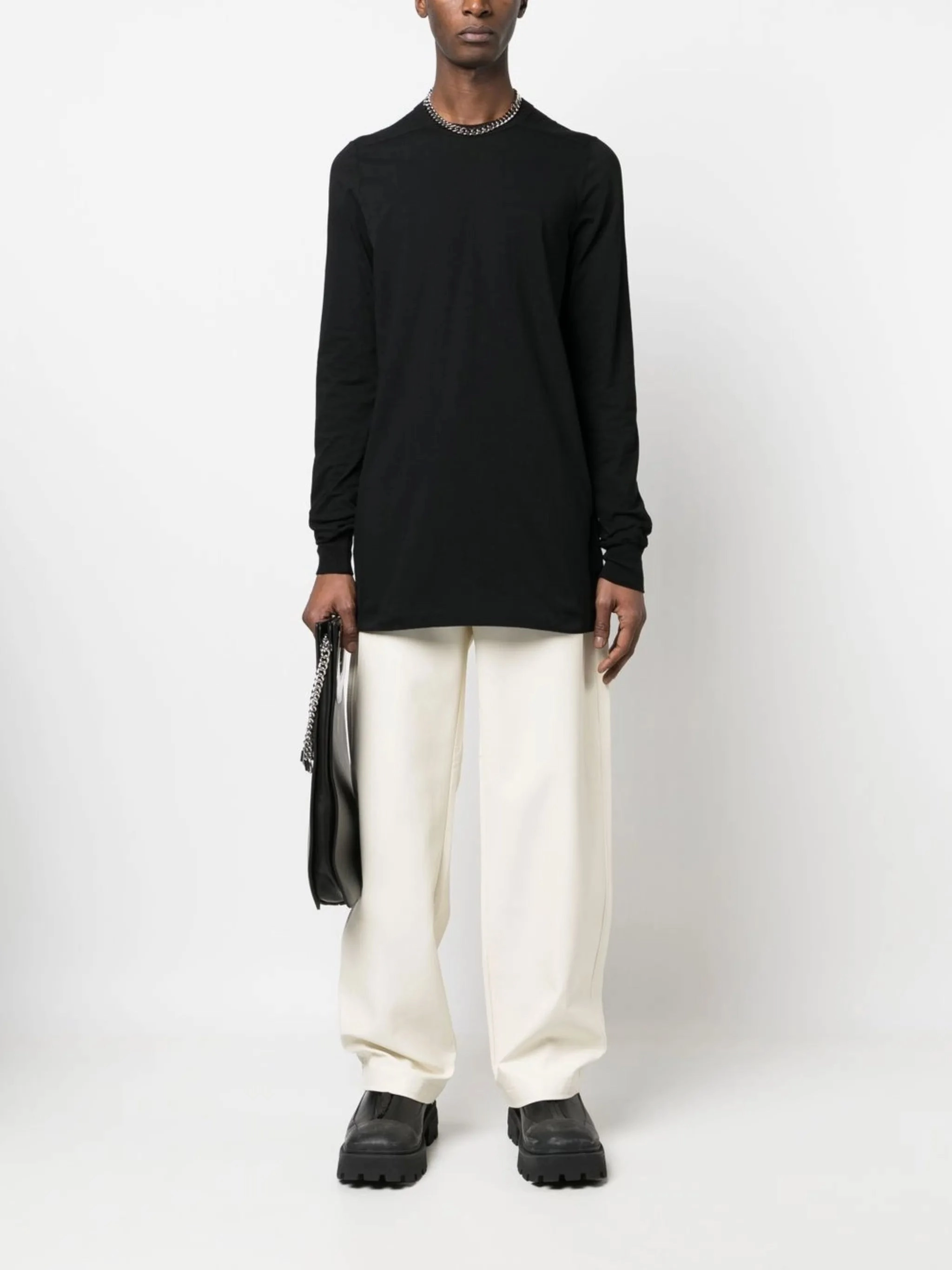 Fresh Clean Threads T Shirts Black Long Sleeve Top