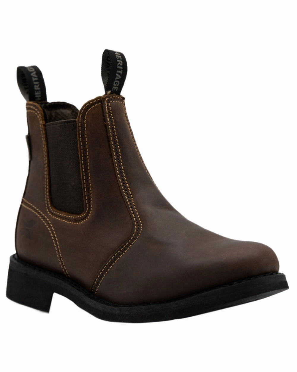 Combat Boots Leather Xpert Mens Heritage Chelsea Boots