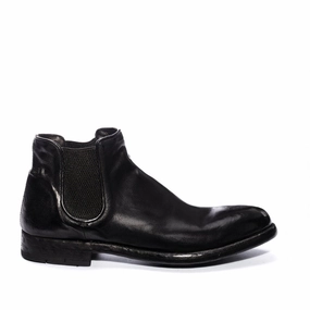 EVITA 510 <br>Black chelsea boots Crepe Chelsea Boots
