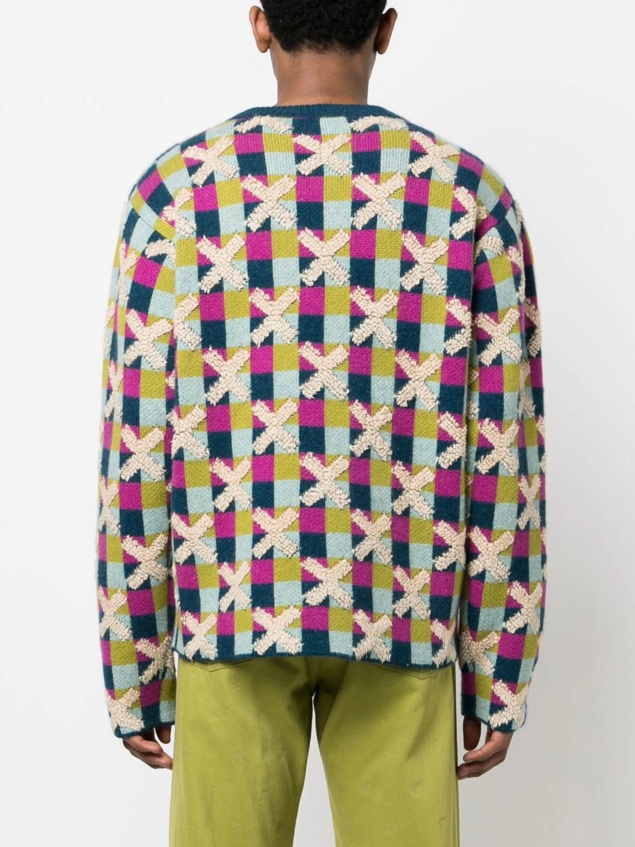 Ex's Racing crew neck jumper Knitwear Made In Scotland