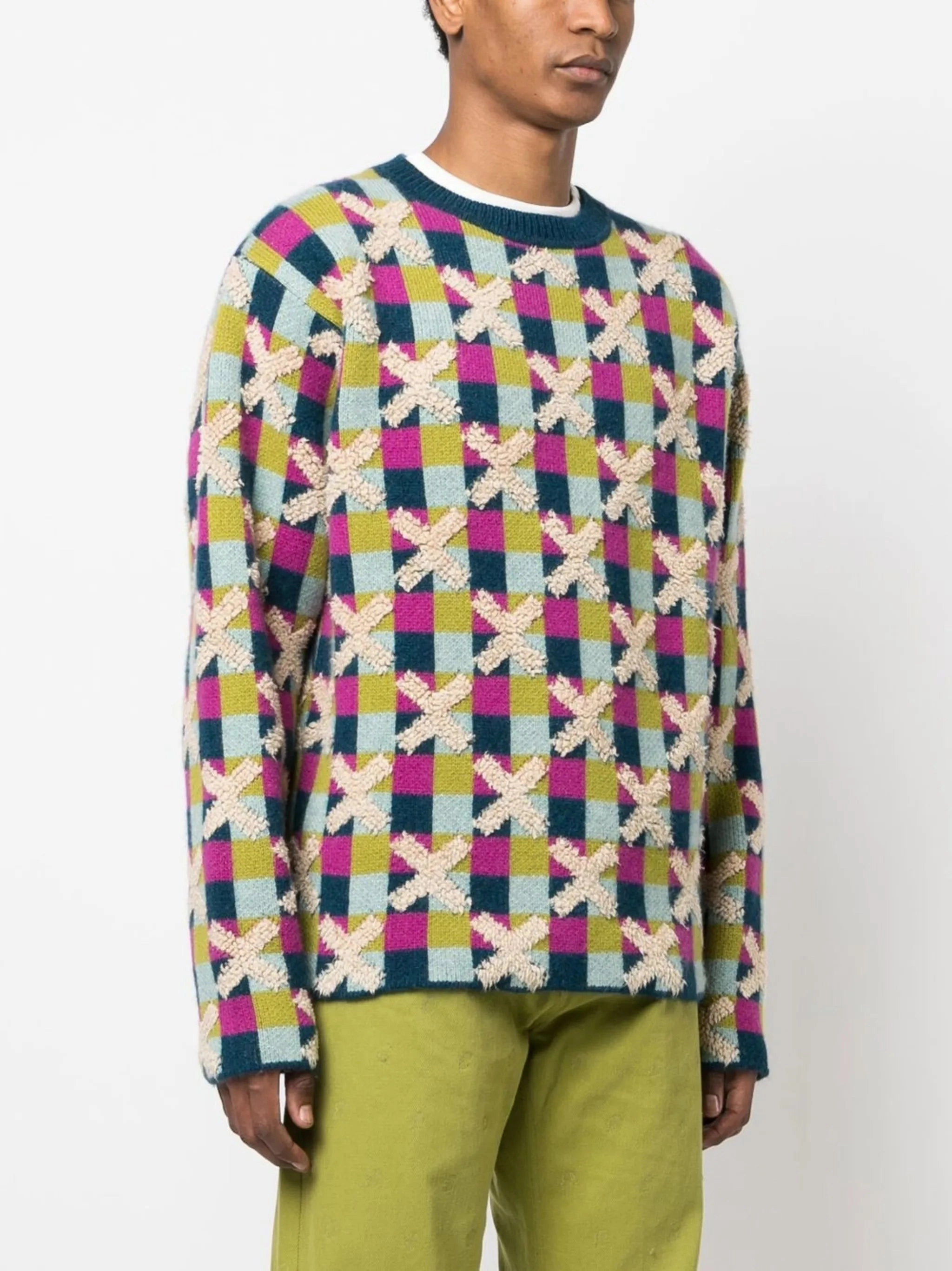 Ex's Racing crew neck jumper Knitwear Supplier