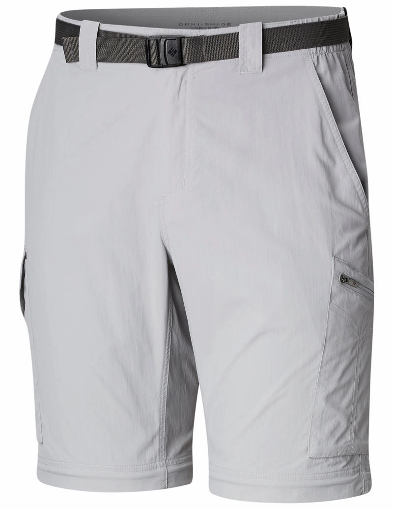 Cargo Pants Out Of Style Columbia Men Grey Silver Ridge Convertible Pant (Sun Protection)