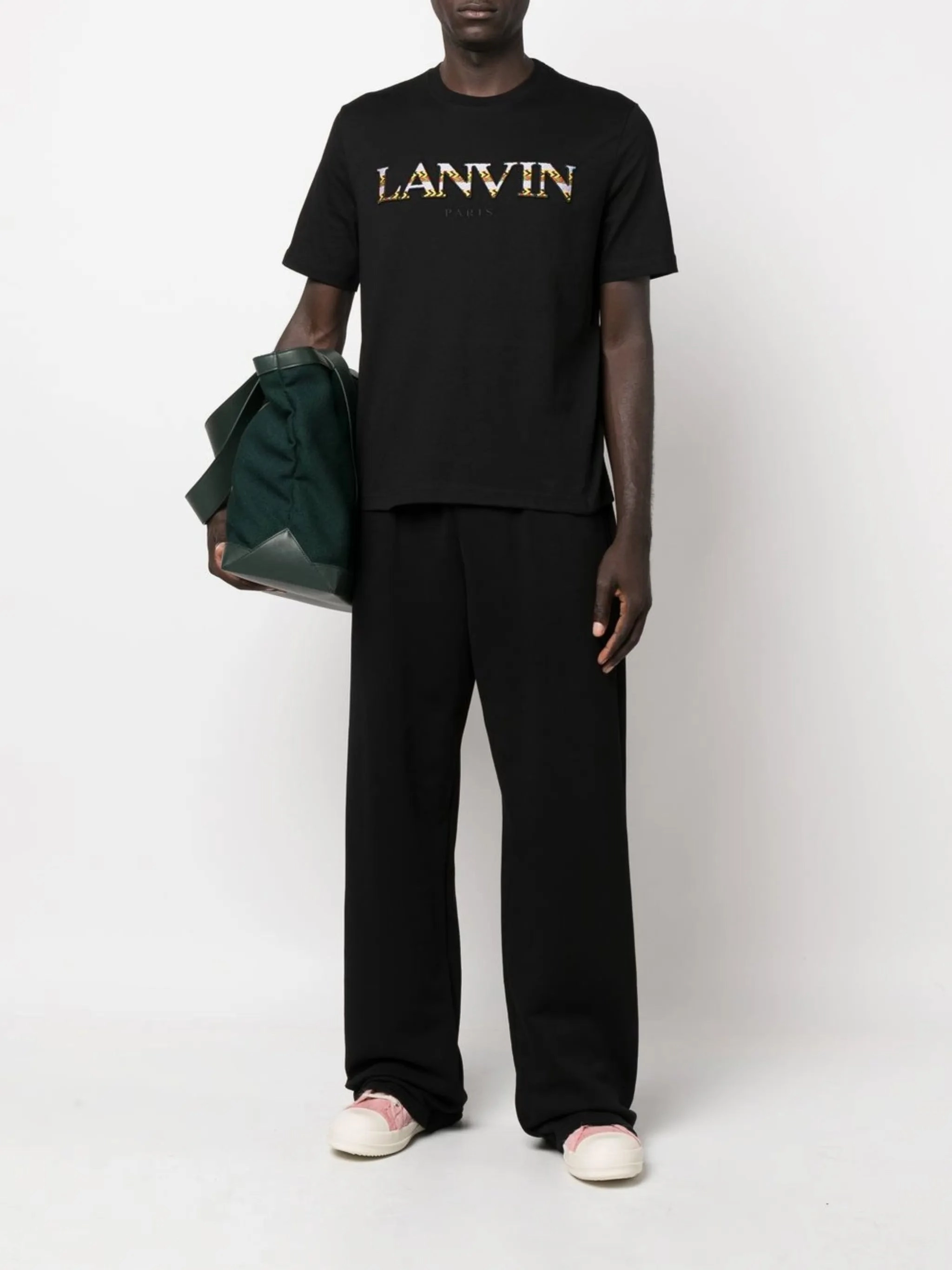 Avengers Movie T Shirts contrast logo-print crew-neck T-shirt