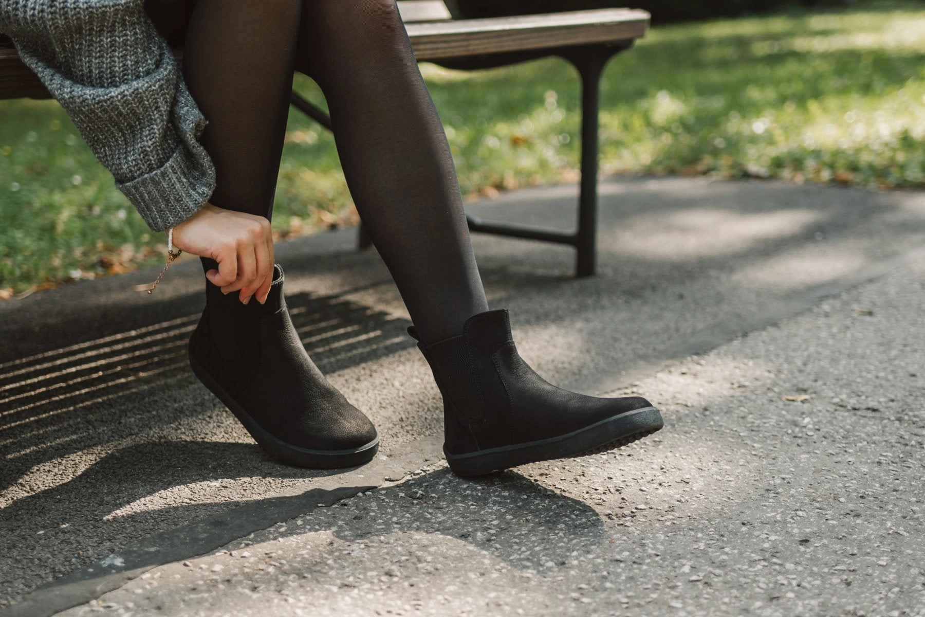 Barefoot Boots Be Lenka Entice Neo - Matt Black Ariat Chelsea Work Boot
