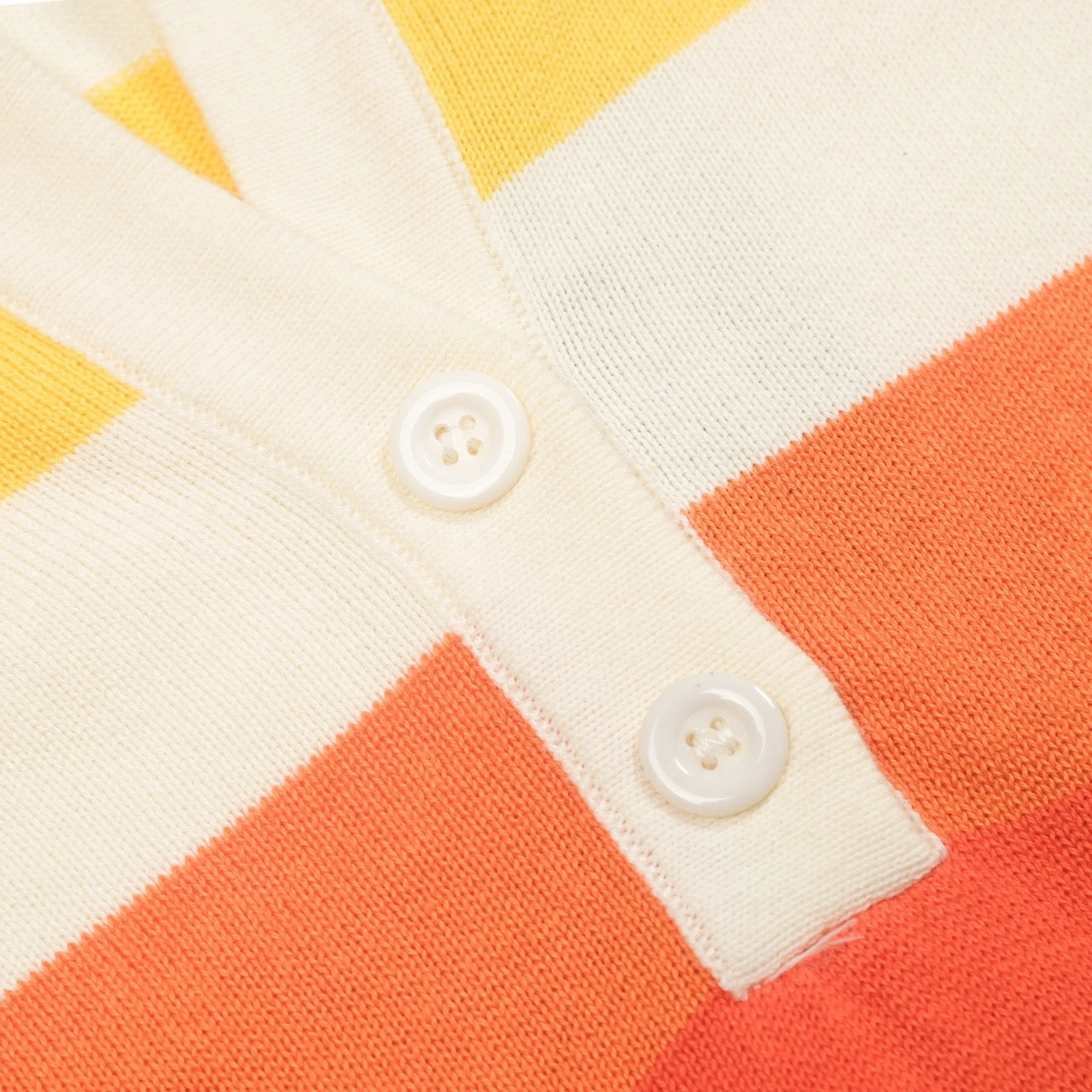 Infant Knitwear Women's multicolor striped V-neck knitwear