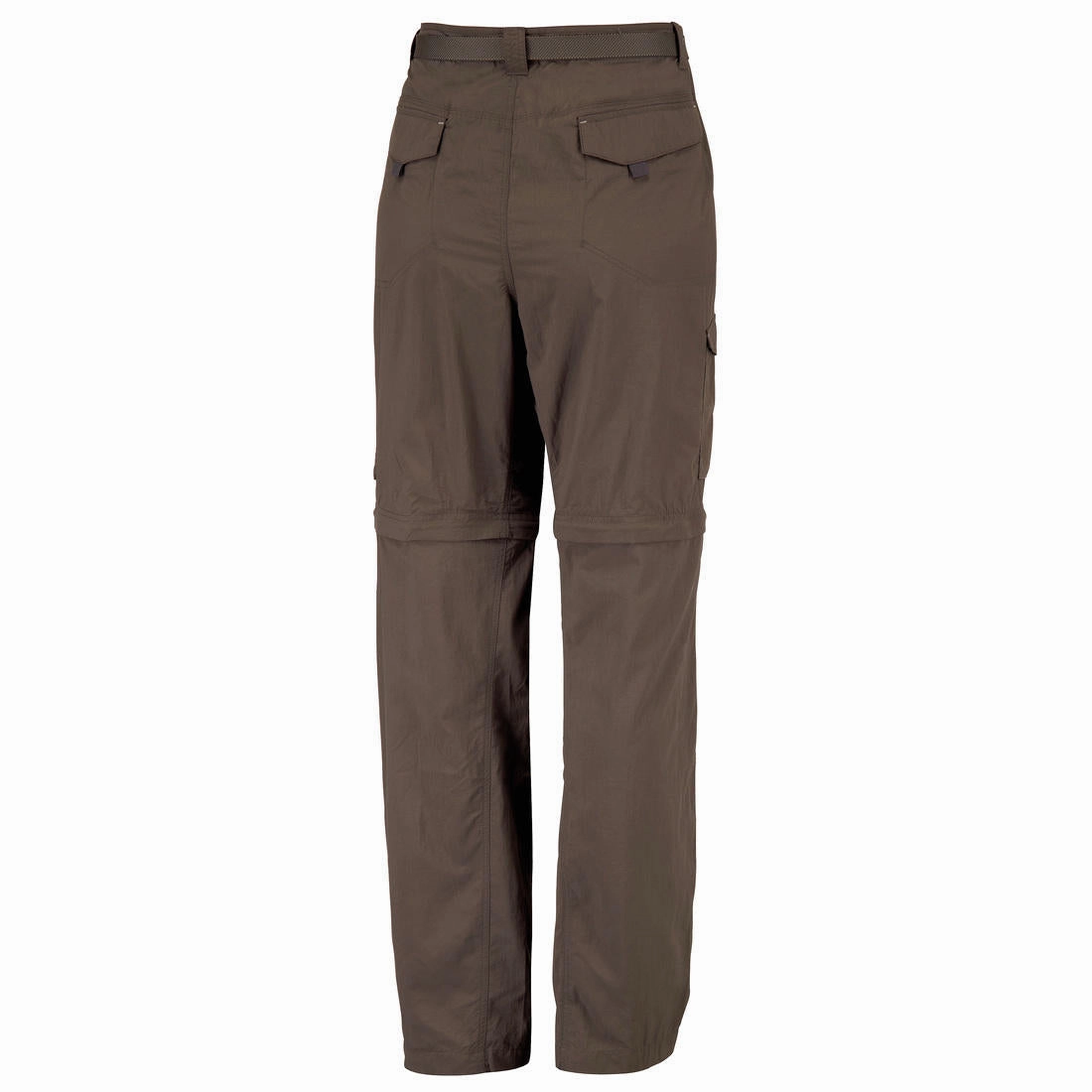 Columbia Men Brown Silver Ridge Convertible Pant (Sun Protection) Bc Clothing Cargo Pants