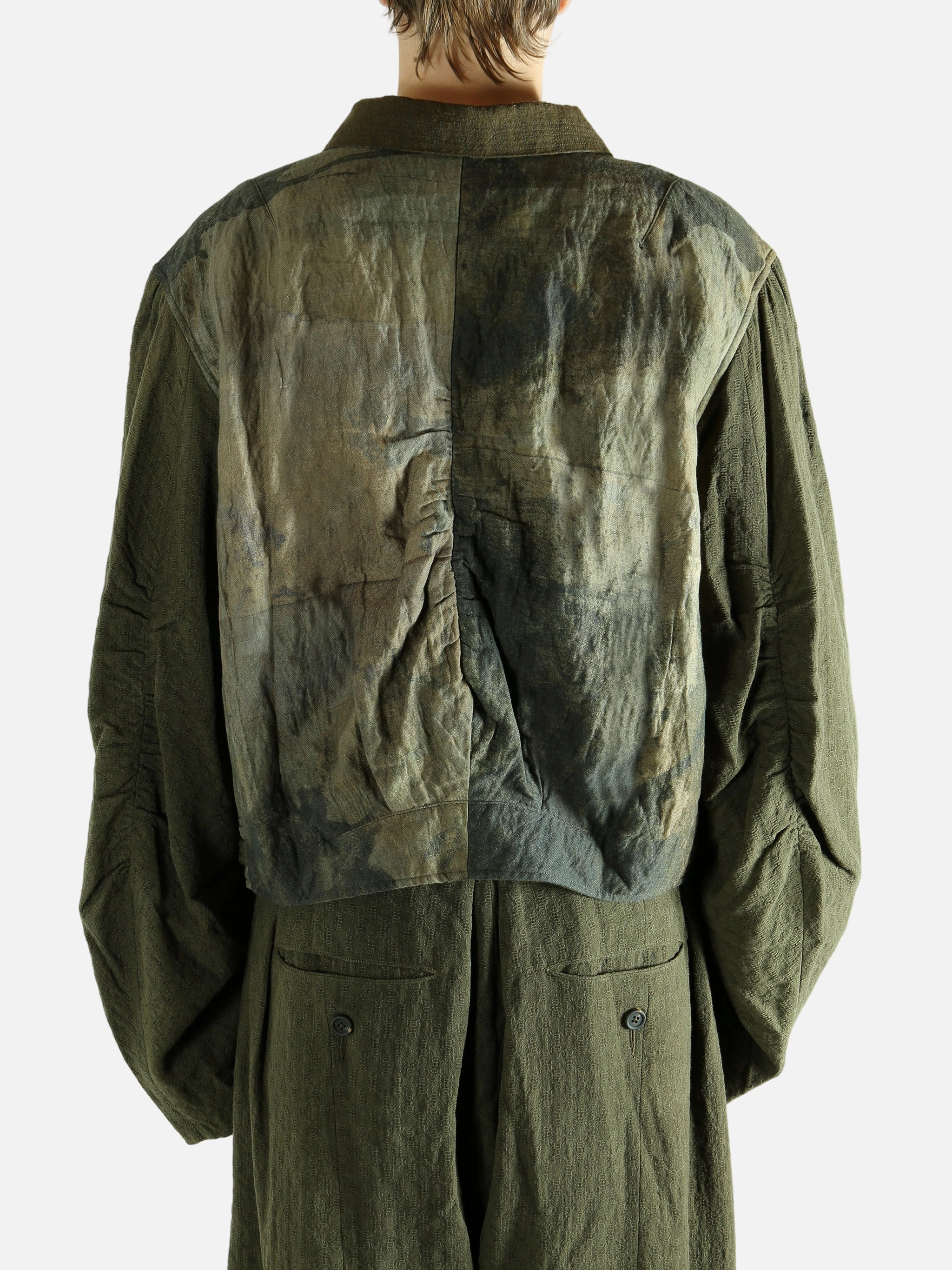 ZIGGY CHEN - Men Heavy Patchwork Jacket Beth Dutton Coats