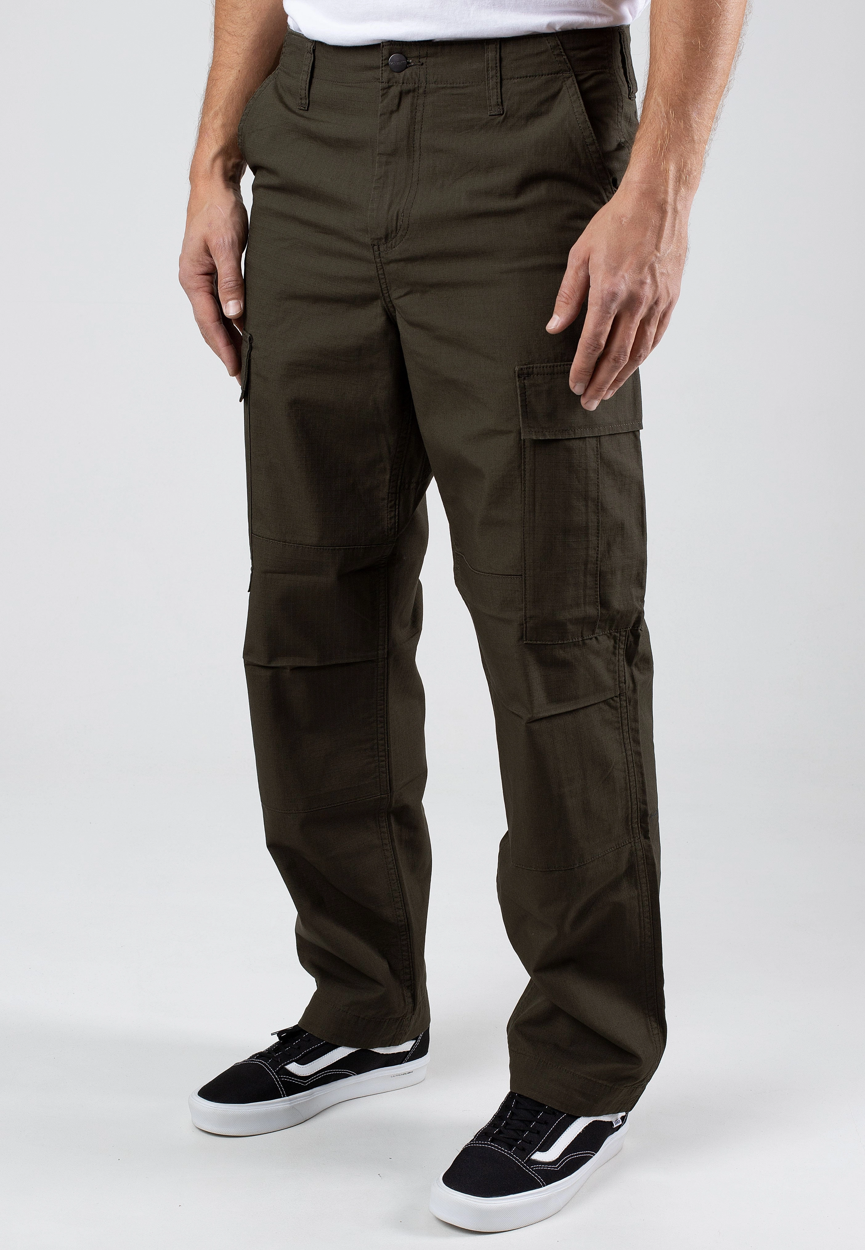 Carhartt WIP - Regular Cargo Rinsed Cypress - Pants Cargo Pants 2000s
