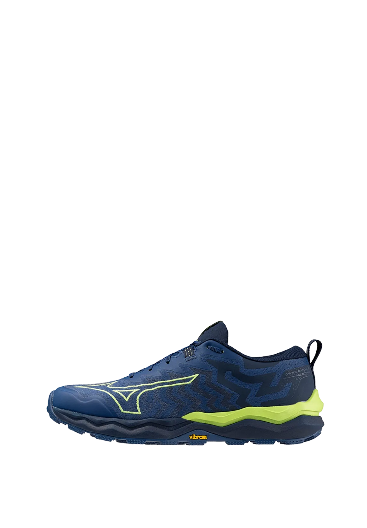 Mizuno Wave Daichi 8 Mens - Peony/Sharp Green/Dress Blues Difference Between Trail Shoes And Hiking Shoes