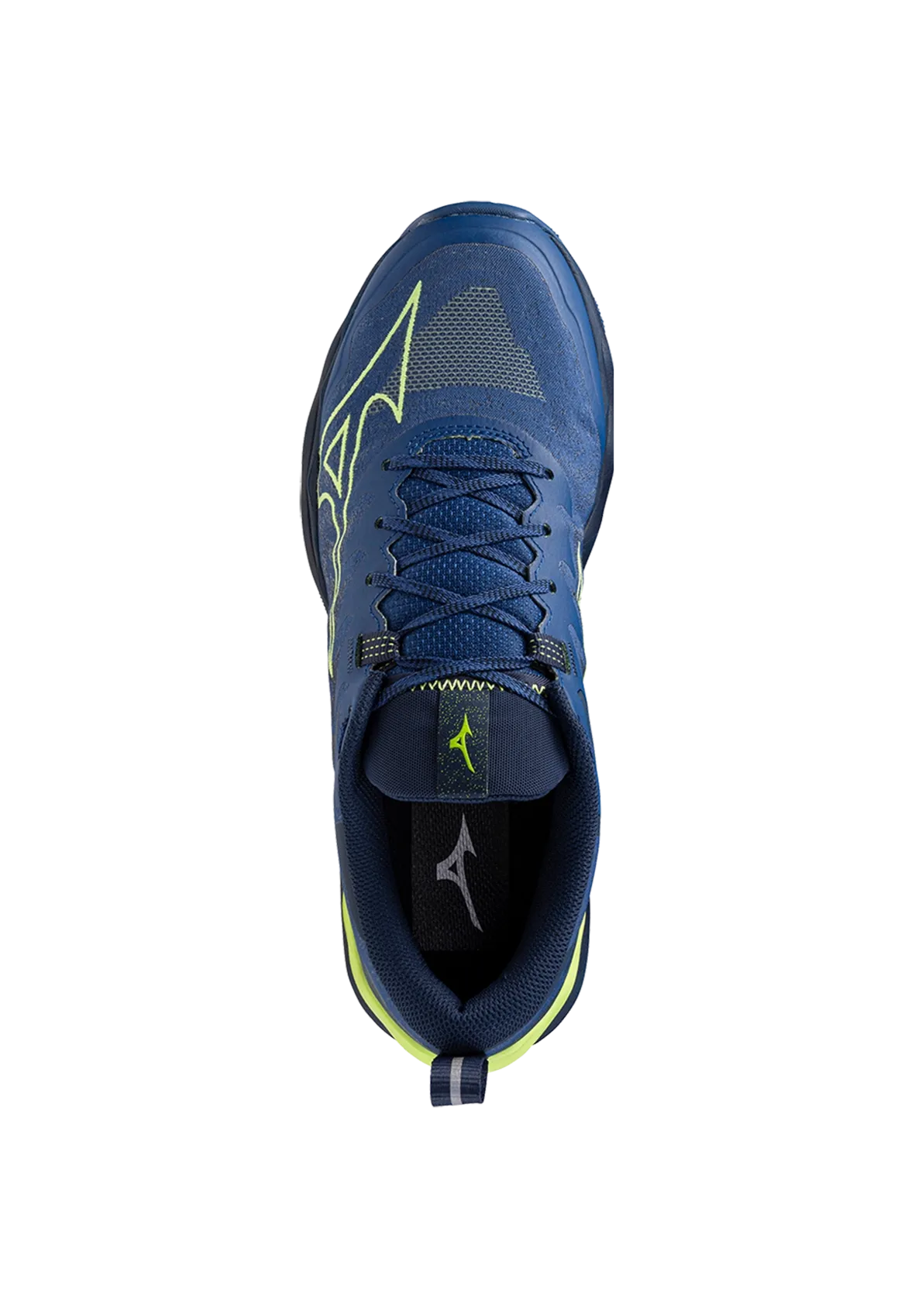 Best Waterproof Trail Running Shoe Mizuno Wave Daichi 8 Mens - Peony/Sharp Green/Dress Blues