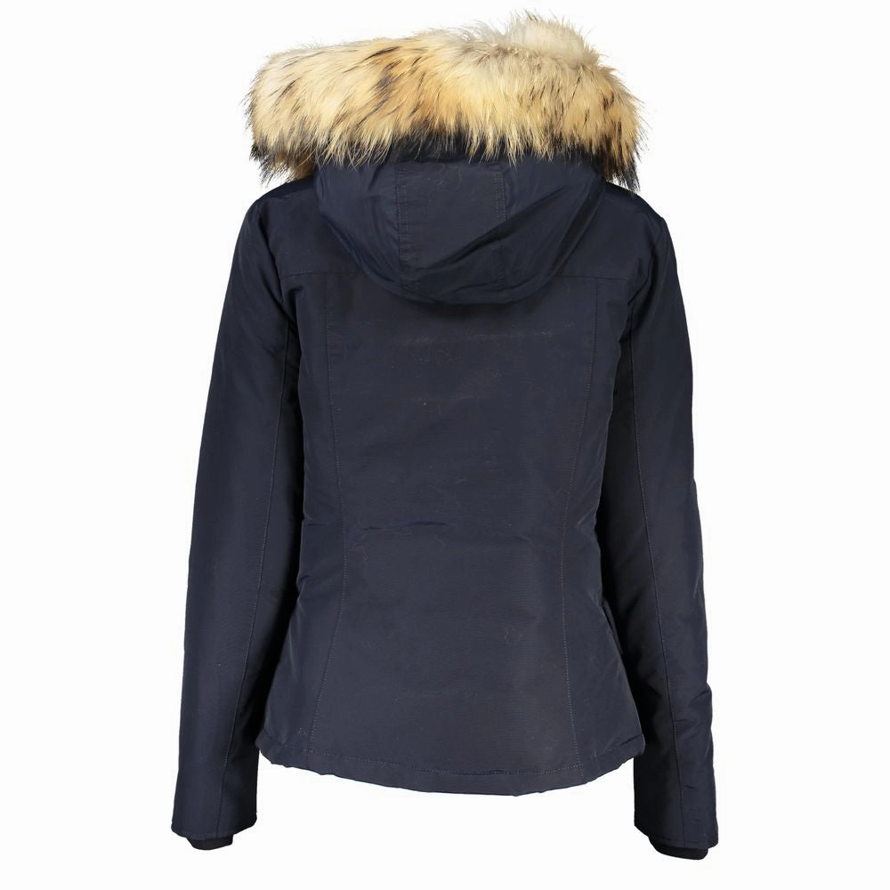 Woolrich Blue Cotton Jackets & Coat Jcpenney Jackets Clearance