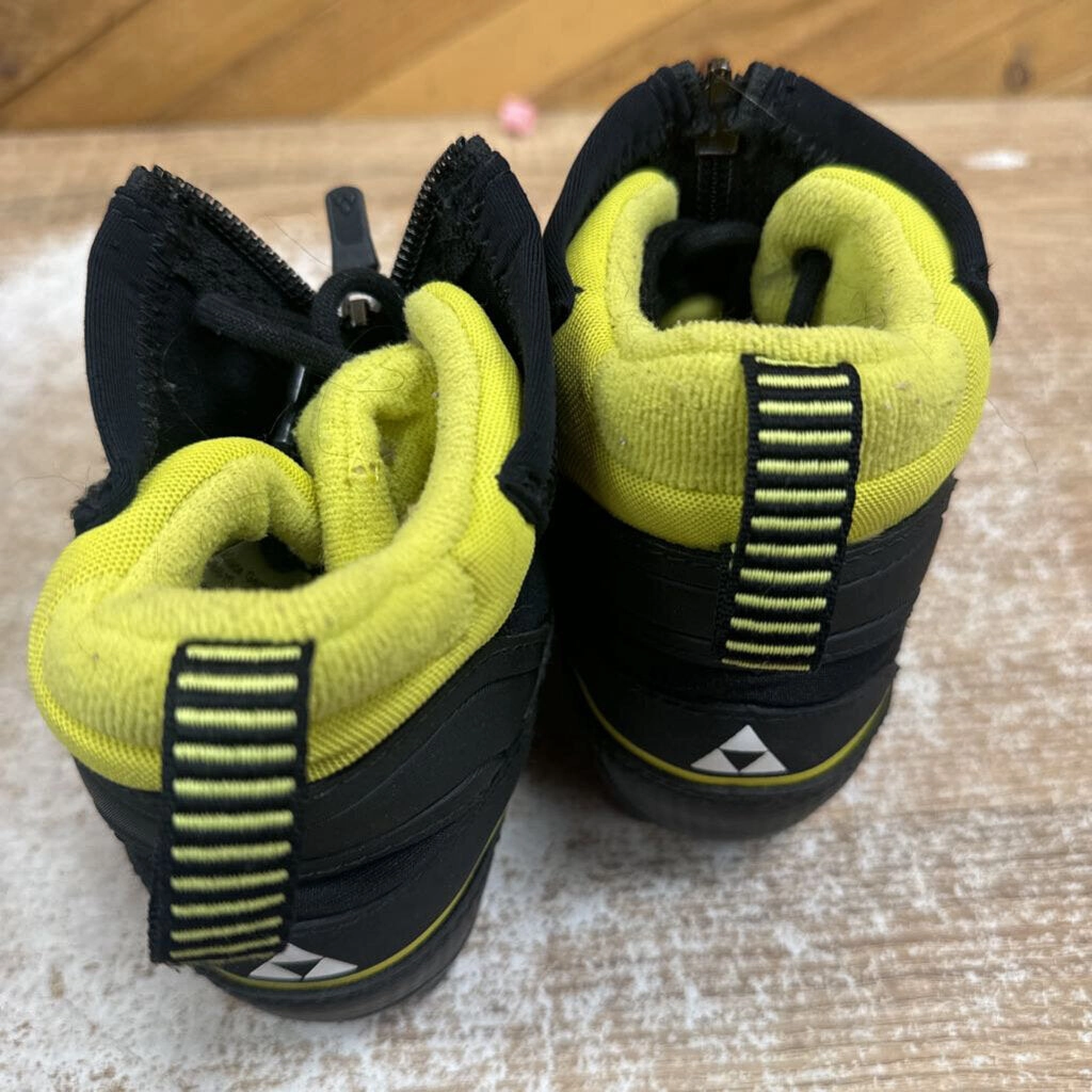 Gracosy Warm Snow Boots Fischer- XJ Sprint Jr NNN - MSRP $119 : black yellow -children-31