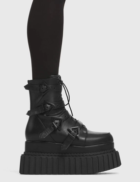Ankle Boots Zara Unstable Chunky Ankle Creeper Boots