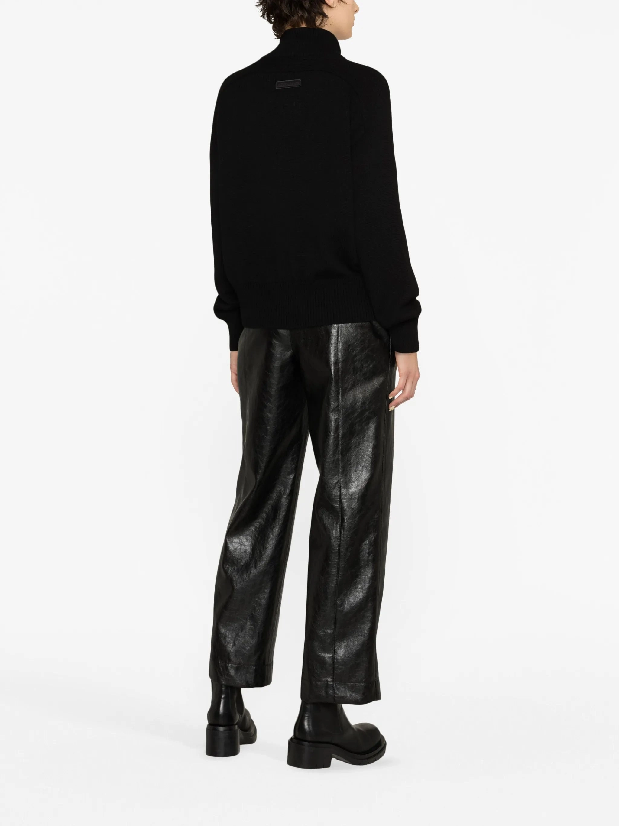 Baysville turtleneck wool jumper Fitted Knitwear