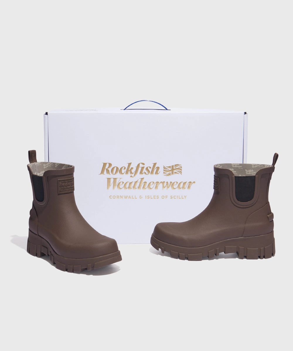 Flatform Chelsea Boots - Brown Bex Chelsea Boots Smooth