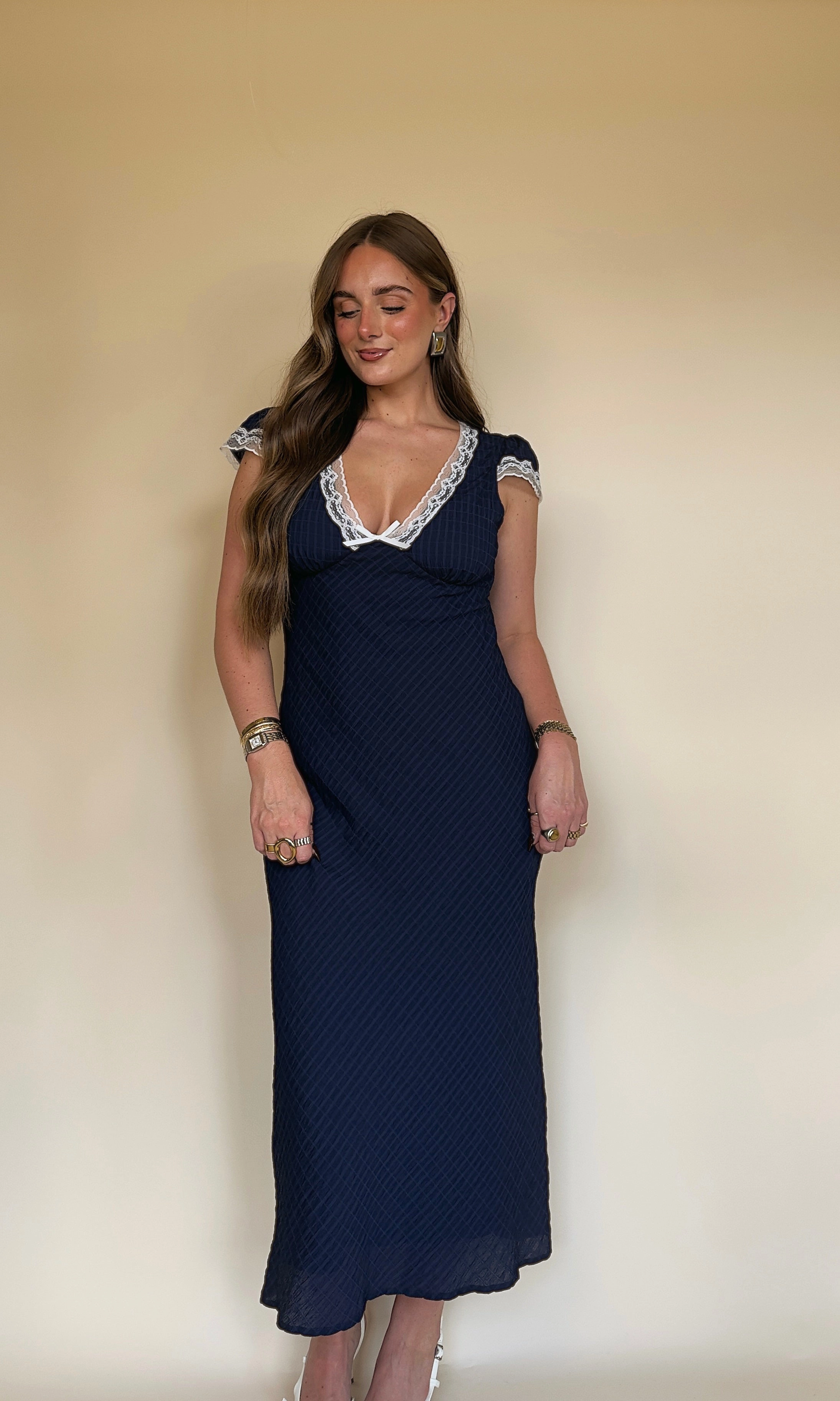 Nina Dress Midi Dress Dressy