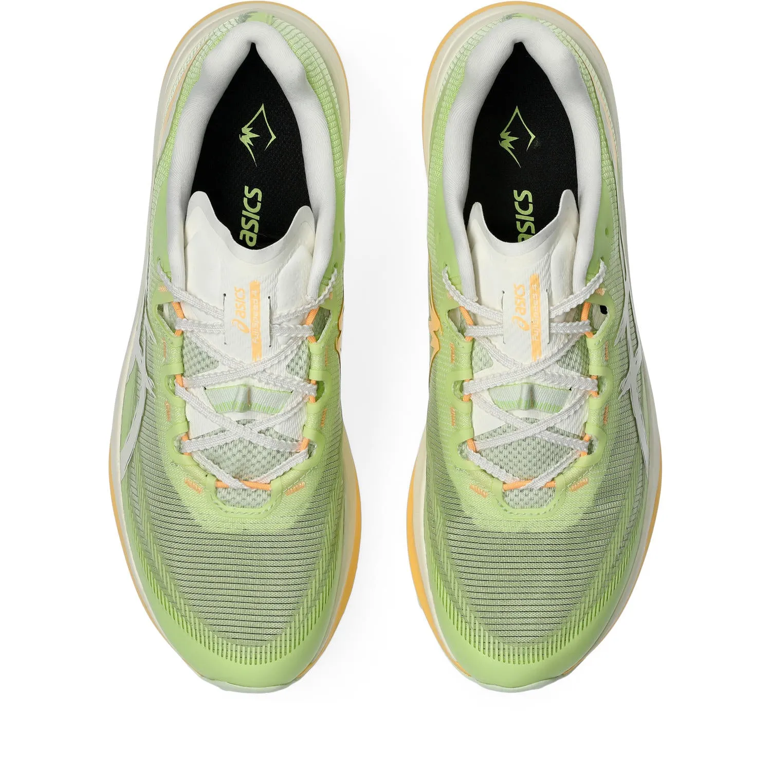 Asics Fuji Speed 4 Men's - Lime Green/Cream Brake Shoes For A Trailer -> Brake Shoes Trailer