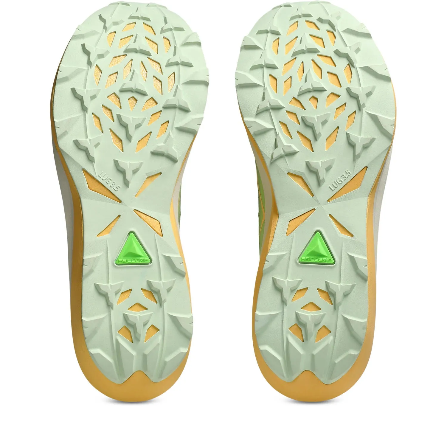 Asics Fuji Speed 4 Men's - Lime Green/Cream Trail Shoes 2022