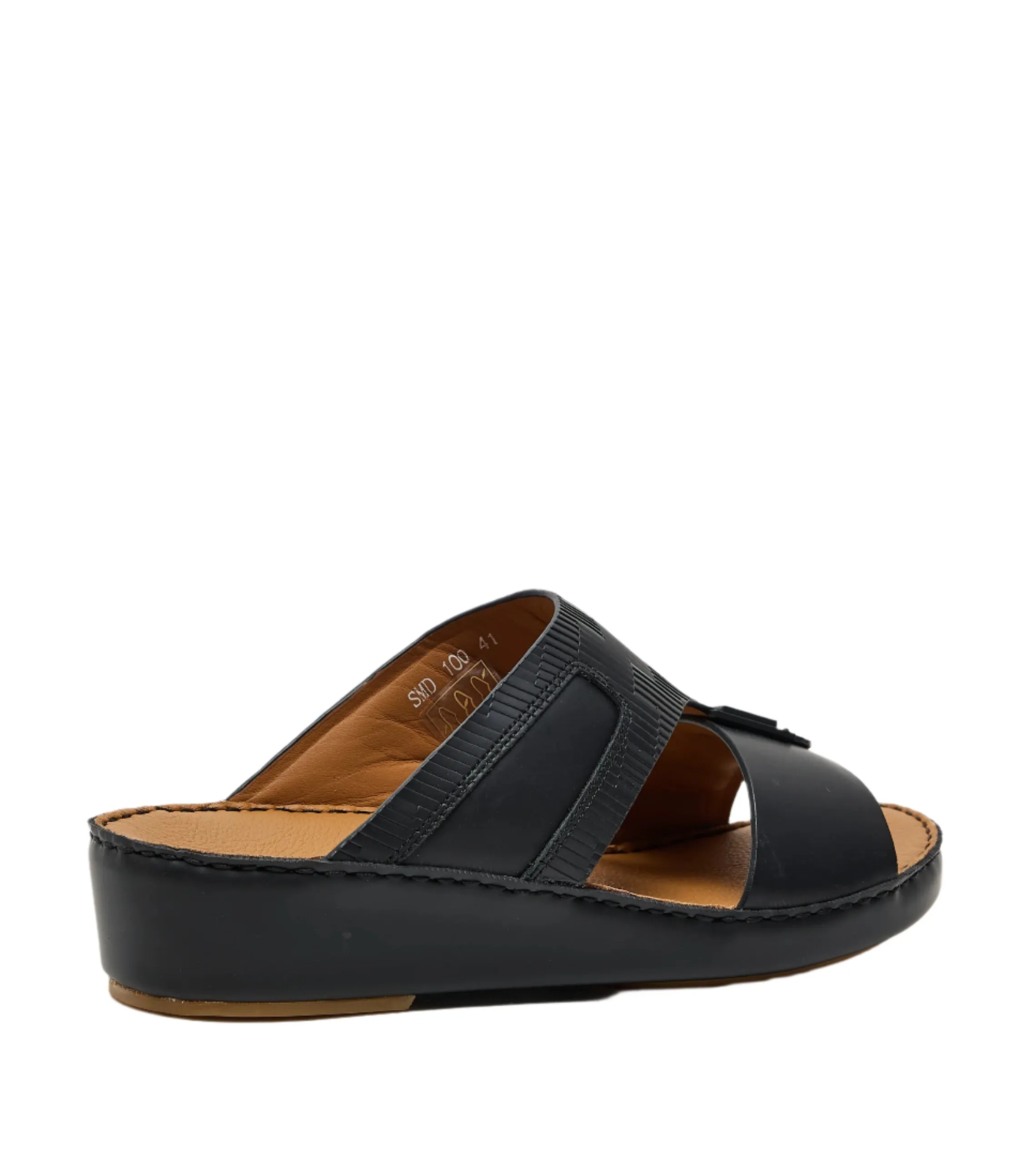 SMD 100 BLACK ARABIC SANDALS Earthing Sandals