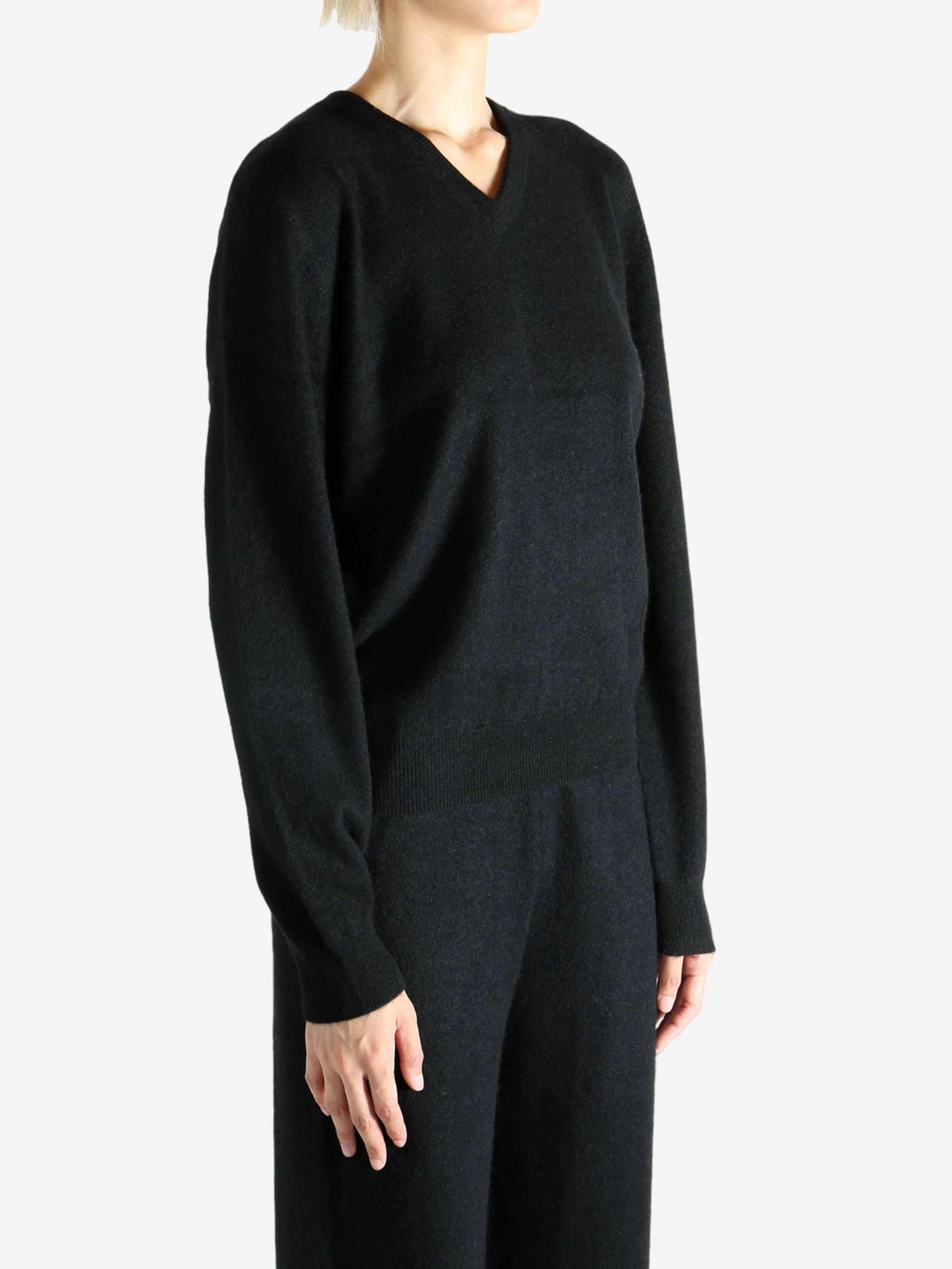 FRENCKENBERGER - Women Mini V-Neck Sweater Loulou Knitwear