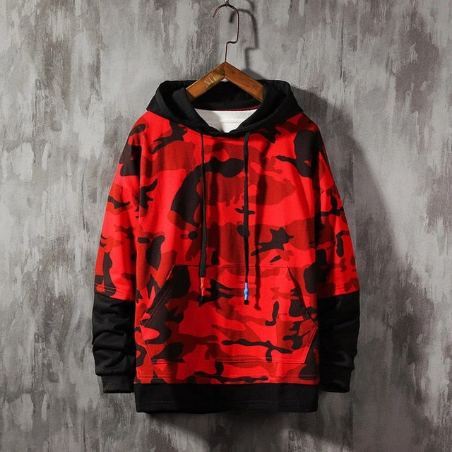 Men Sweatshirt Camouflage Army High Visibility Sweatshirts