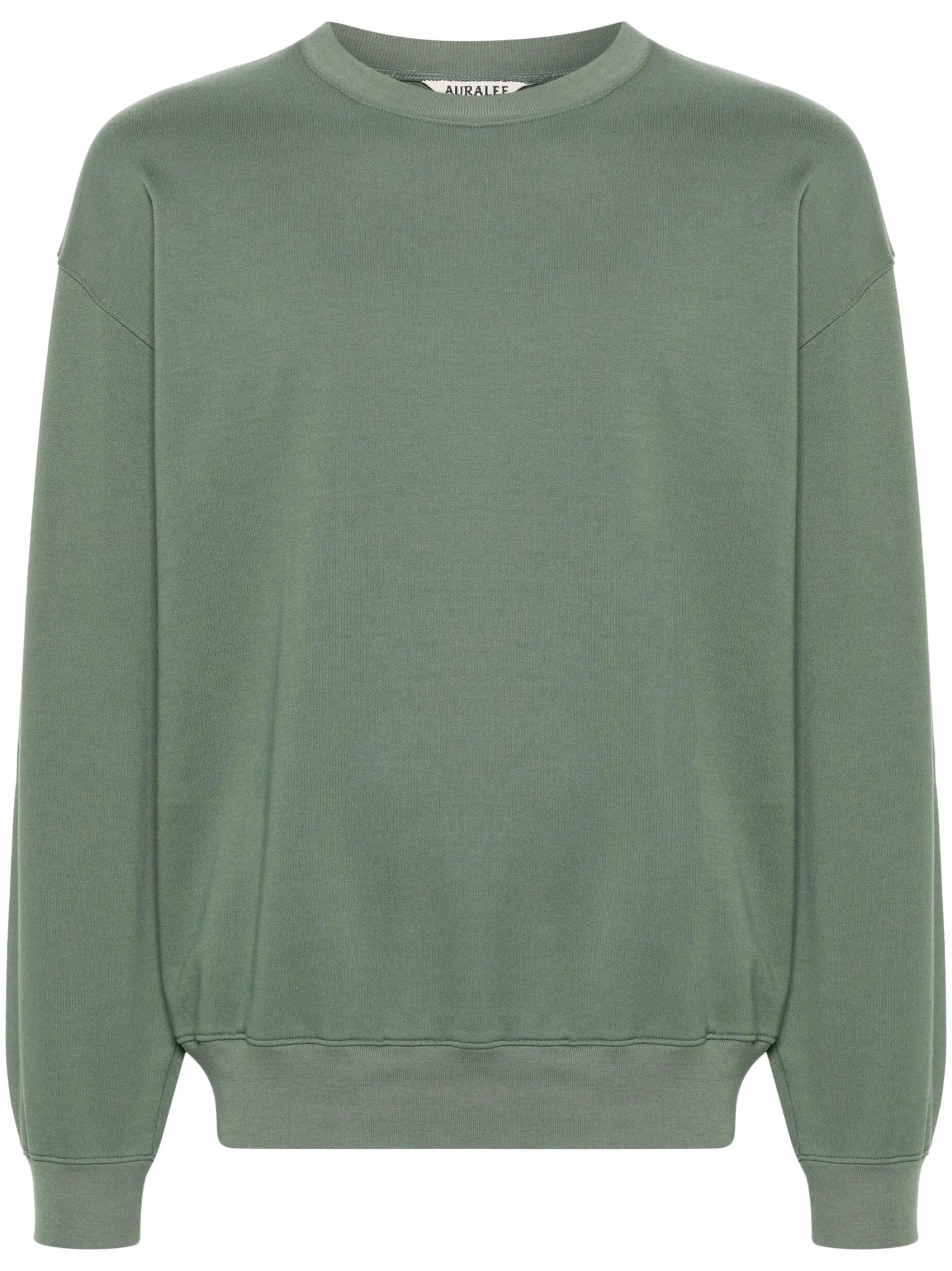 crew-neck cotton sweatshirt Modanisa Knitwear