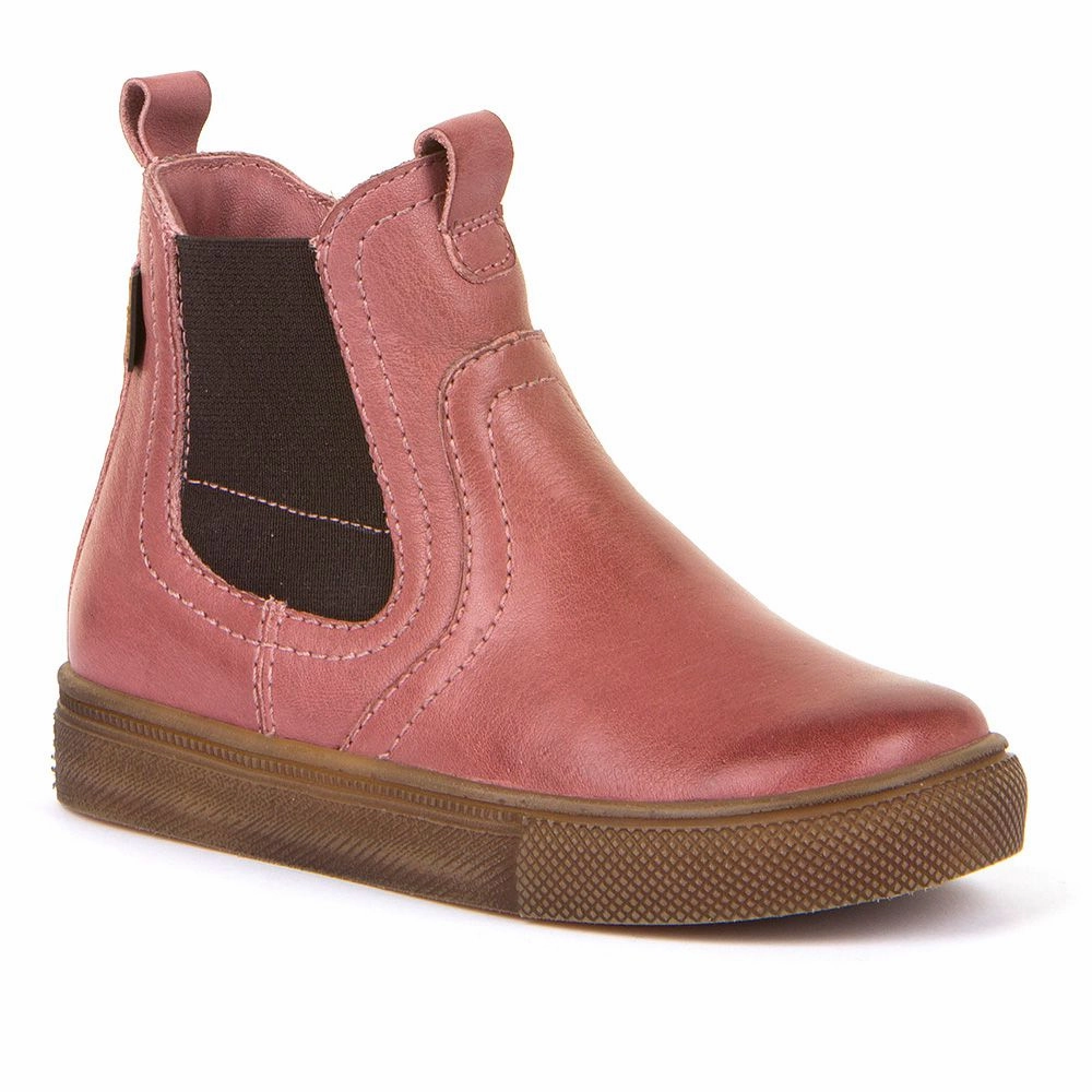 Froddo | Tomy Tex Boots | Dark Pink Waterproof Slip Proof Shoes