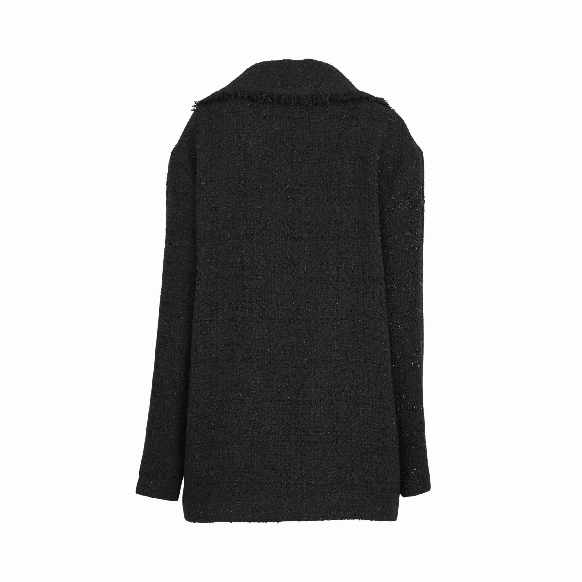 Leather Coats Mid Length Gaelle Women's Black Coat