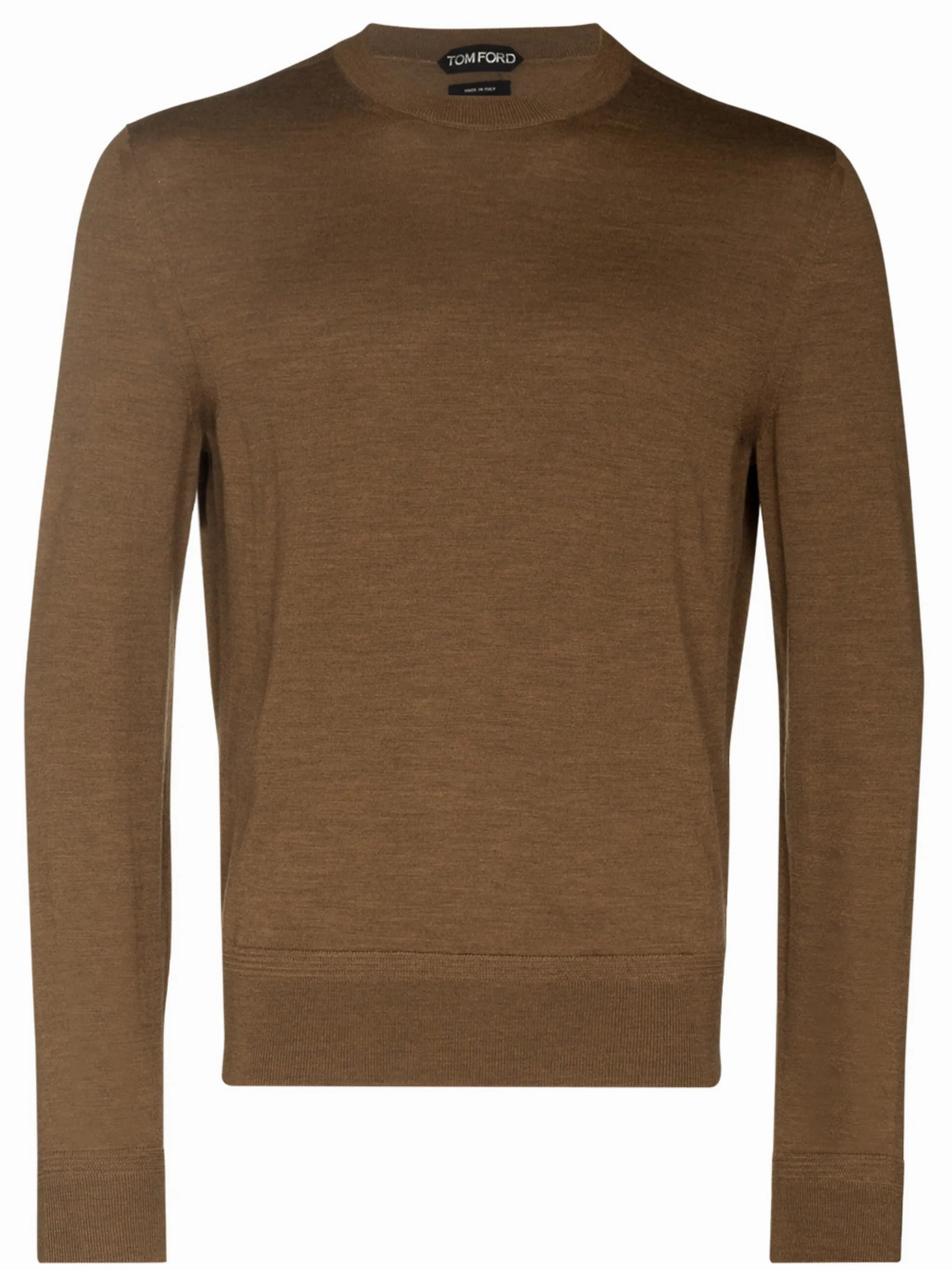crew-neck wool jumper Maglia Knitwear