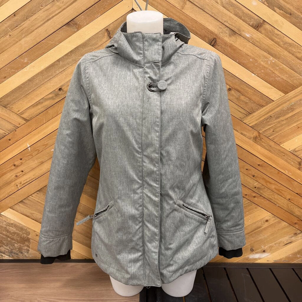 Seraphine Jackets Lole - Women's Winter Snow Jacket - MSRP $449: Grey / Black-women-6