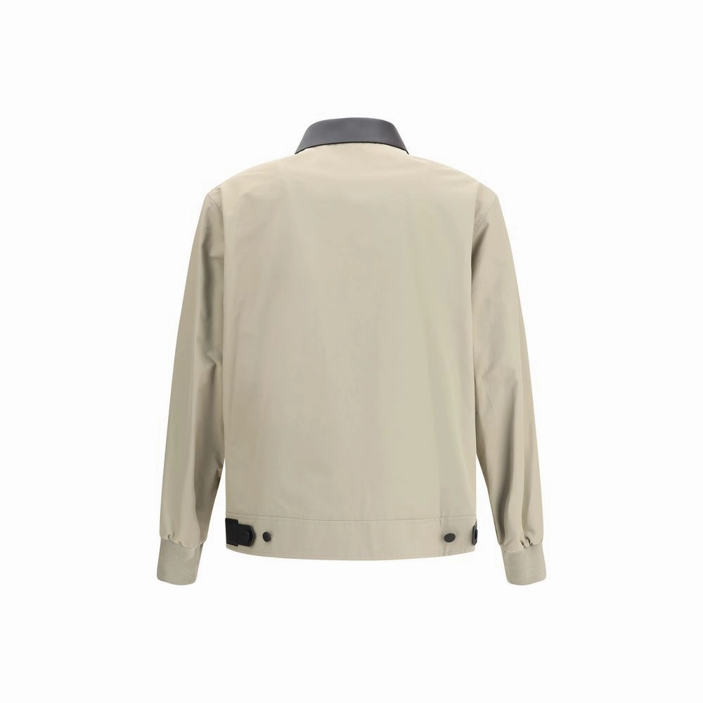 Mandarin Collar Jackets Givenchy Beige Cotton Jackets And Coat
