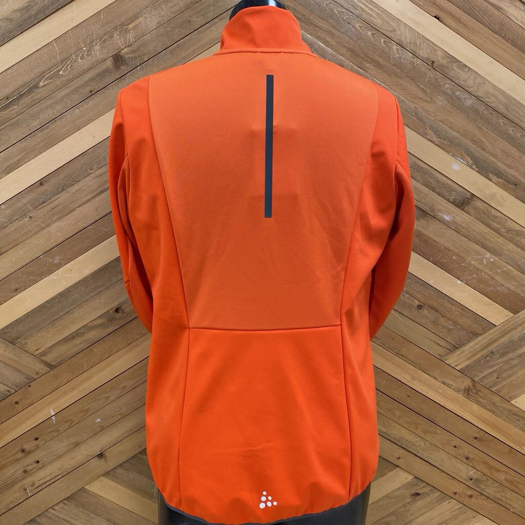 Rokka Rolla Jackets Craft - Men's Core Nordic Training Jacket - MSRP $150: Orange-men-SM