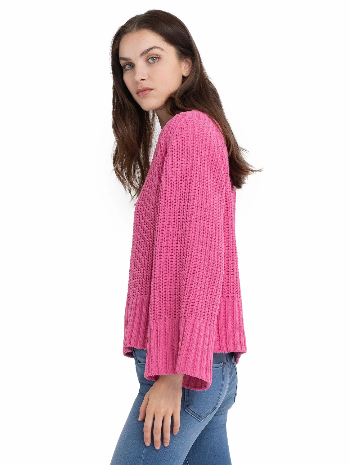 Knitwear Set Replay Women's Cropped Chenille Knitwear