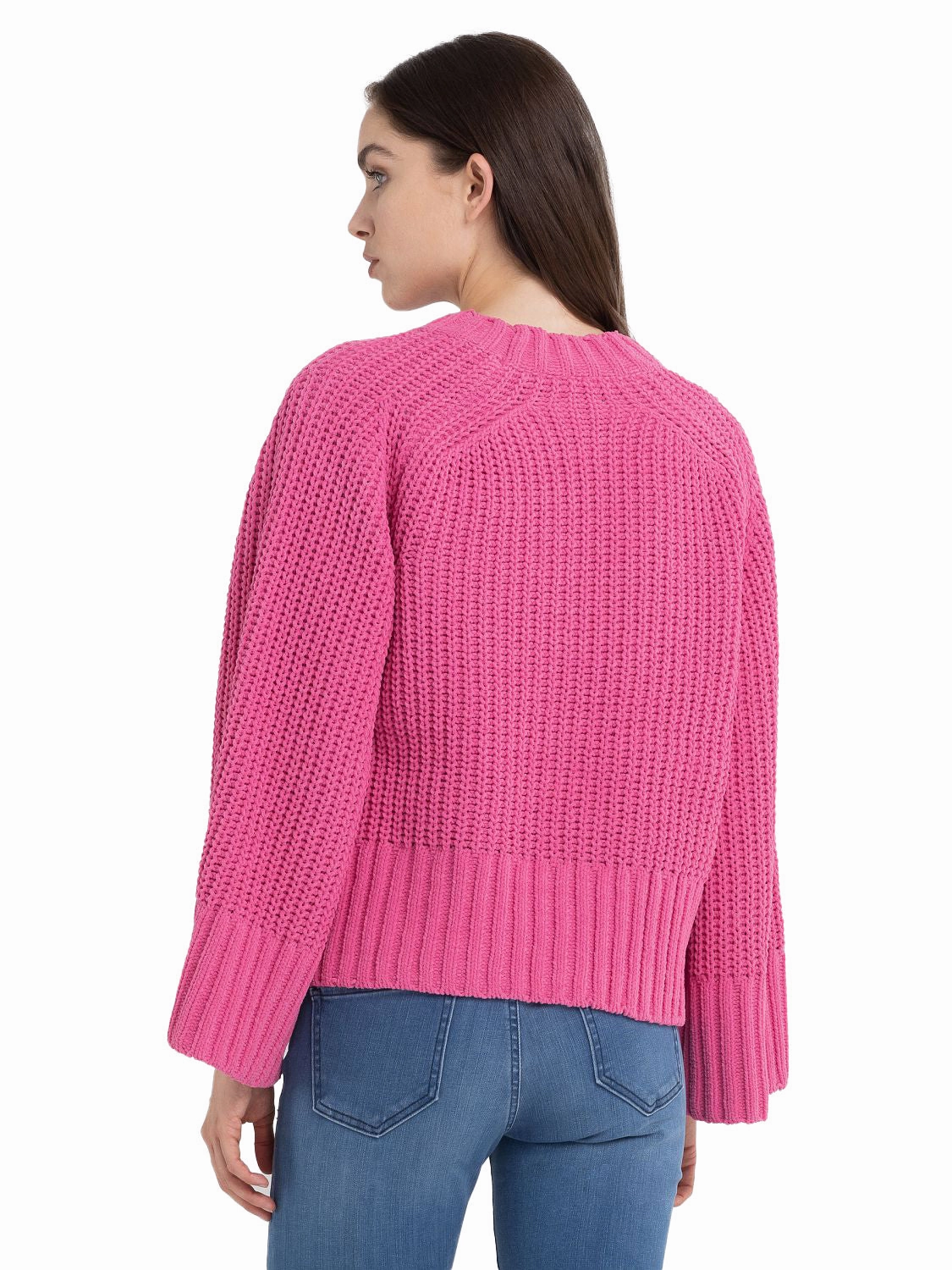 Replay Women's Cropped Chenille Knitwear Am Knitwear