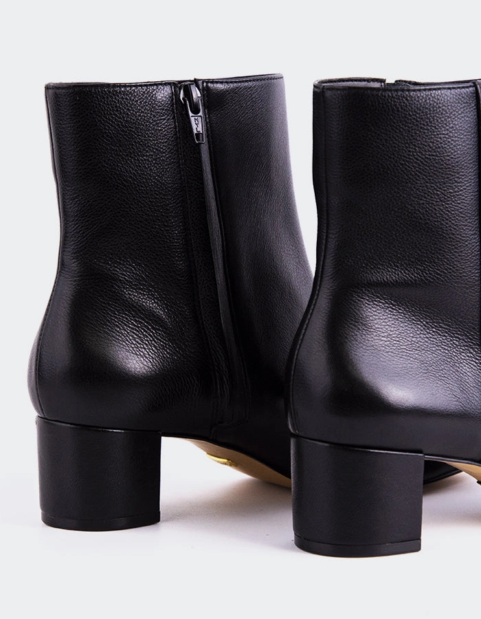 Jean Boots Gracyn Black Leather