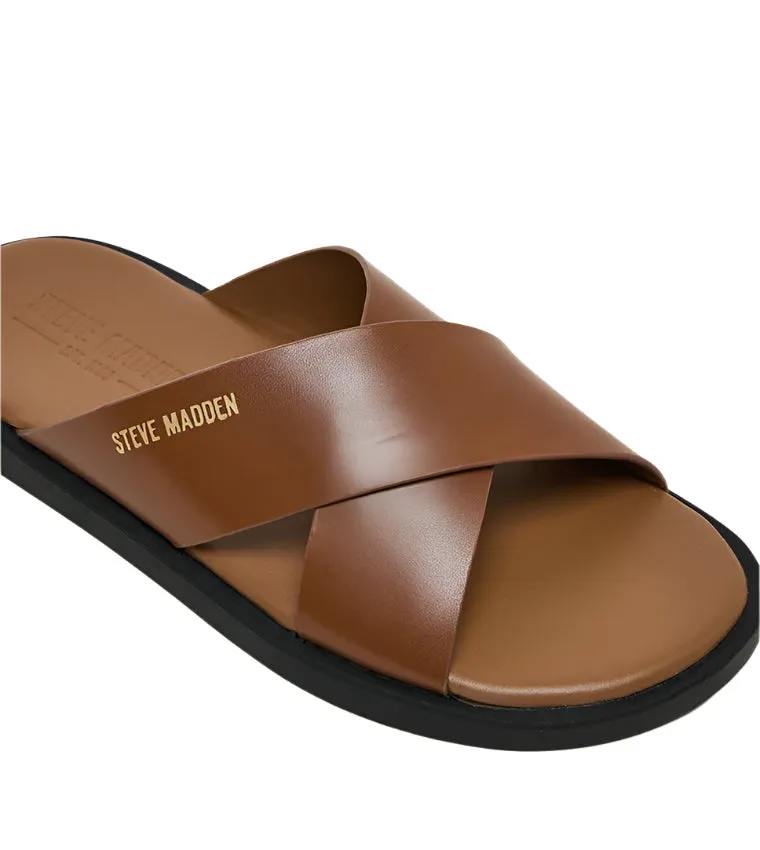 GRANULUAR TAN LEATHER ARABIC SANDALS Ecco Yucatan Sandals