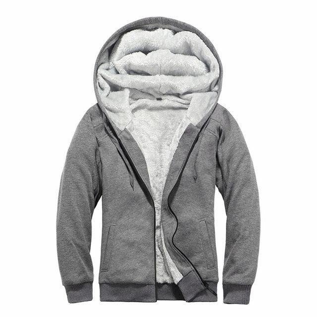 Gray Mens Hooded Sweatshirts Harley Davidson Zip Up Sweatshirts